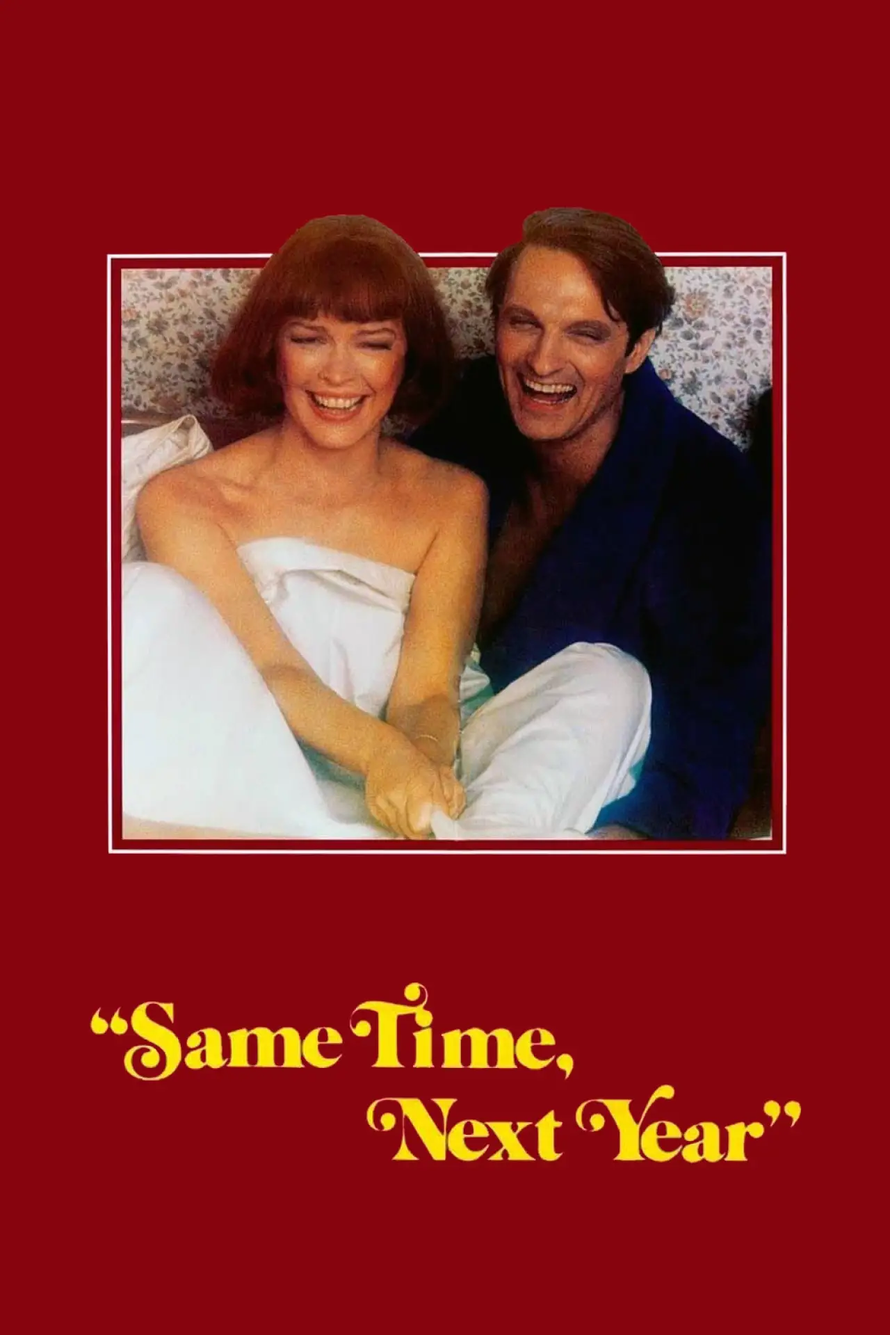 Plakat filmowy "Za rok o tej samej porze"