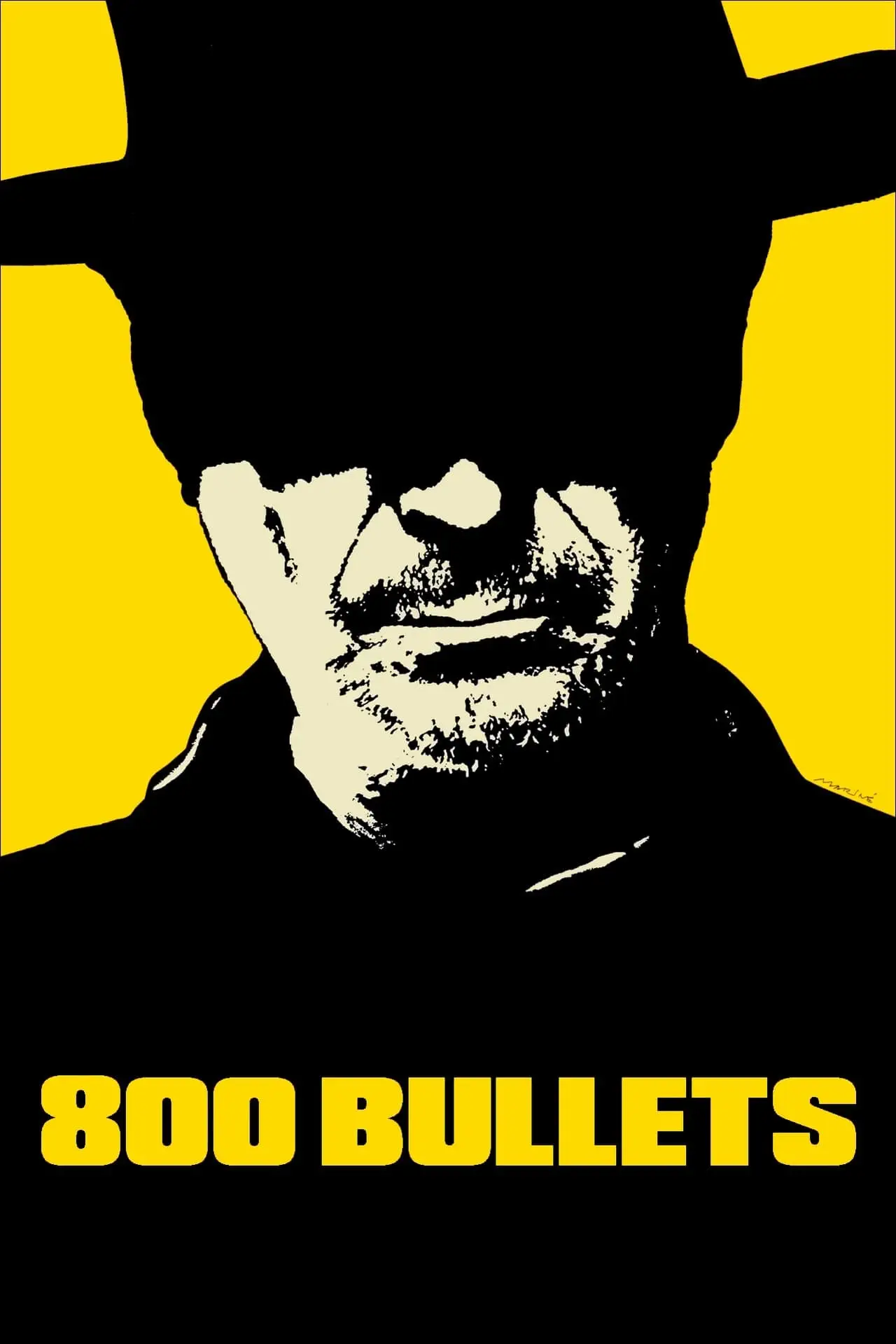 Plakat filmowy "800 kul"