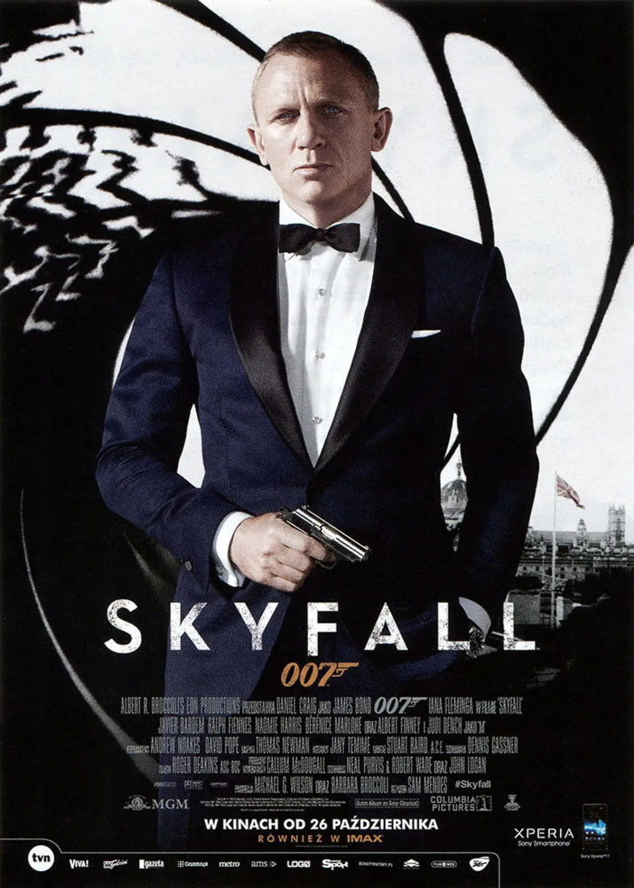Plakat filmowy "Skyfall"