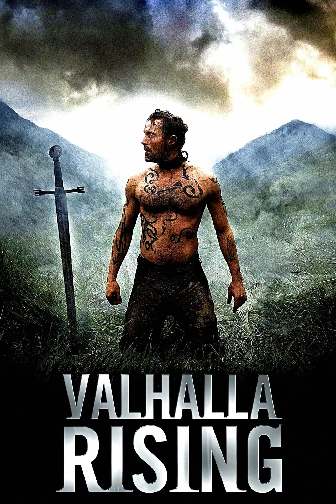 Plakat filmowy "Valhalla: Mroczny wojownik"