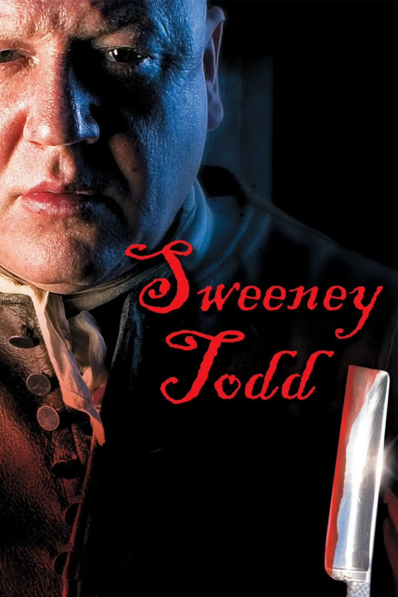 Plakat filmowy "Sweeny Todd, mistrz brzytwy"