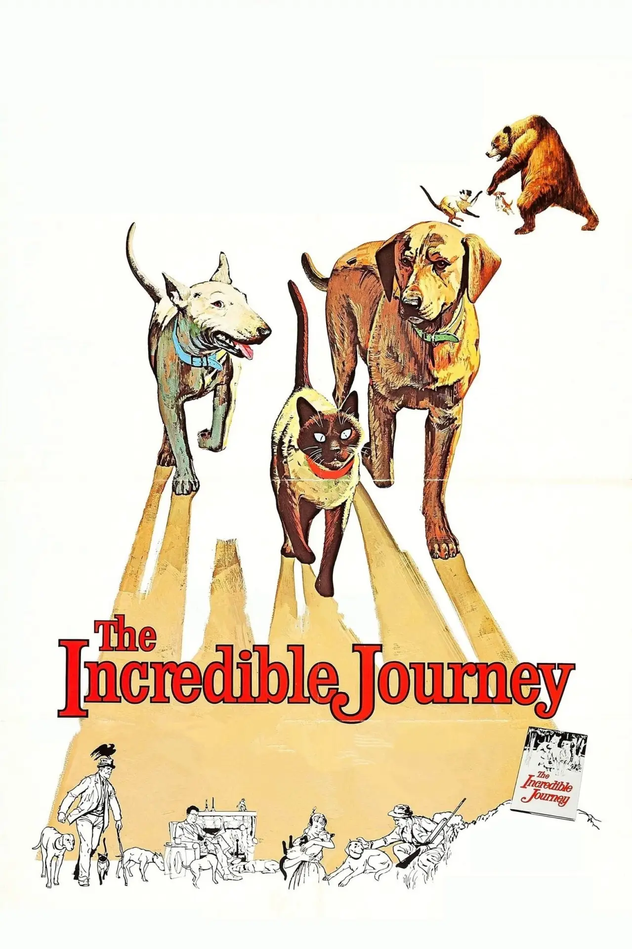 Plakat filmowy "The Incredible Journey"