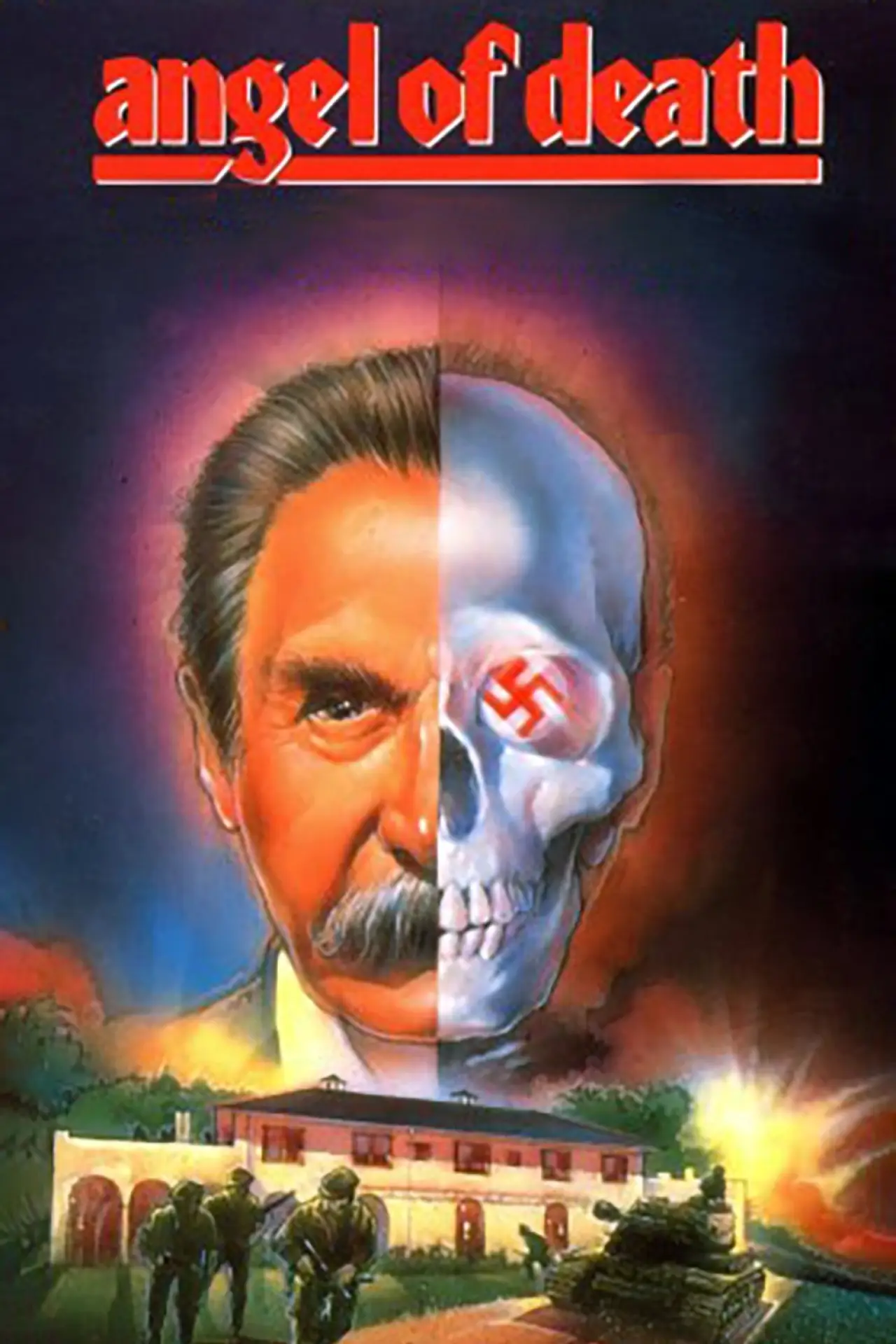 Plakat filmowy "Anioł śmierci"