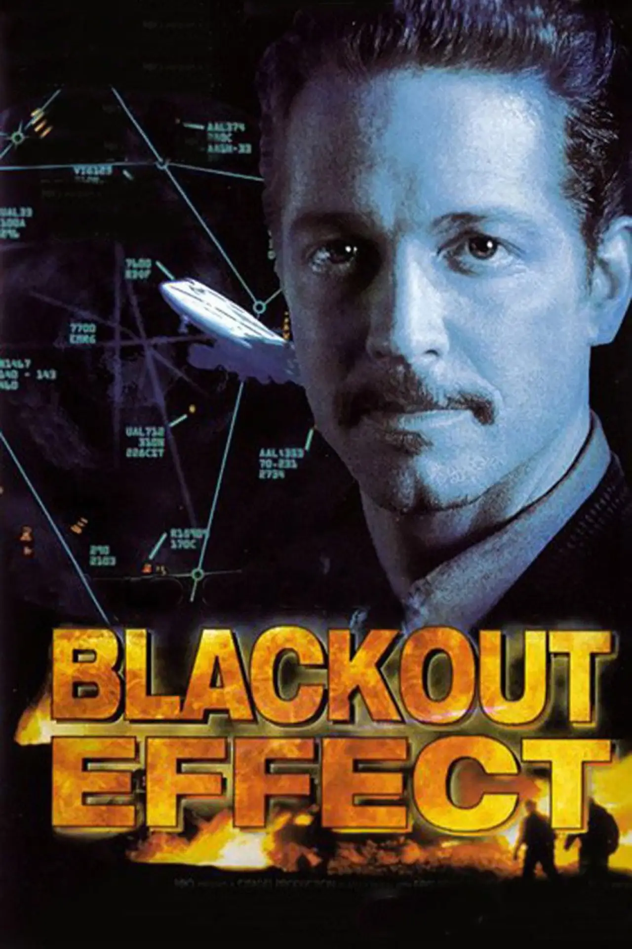 Plakat filmowy "Tragiczny lot 1025"