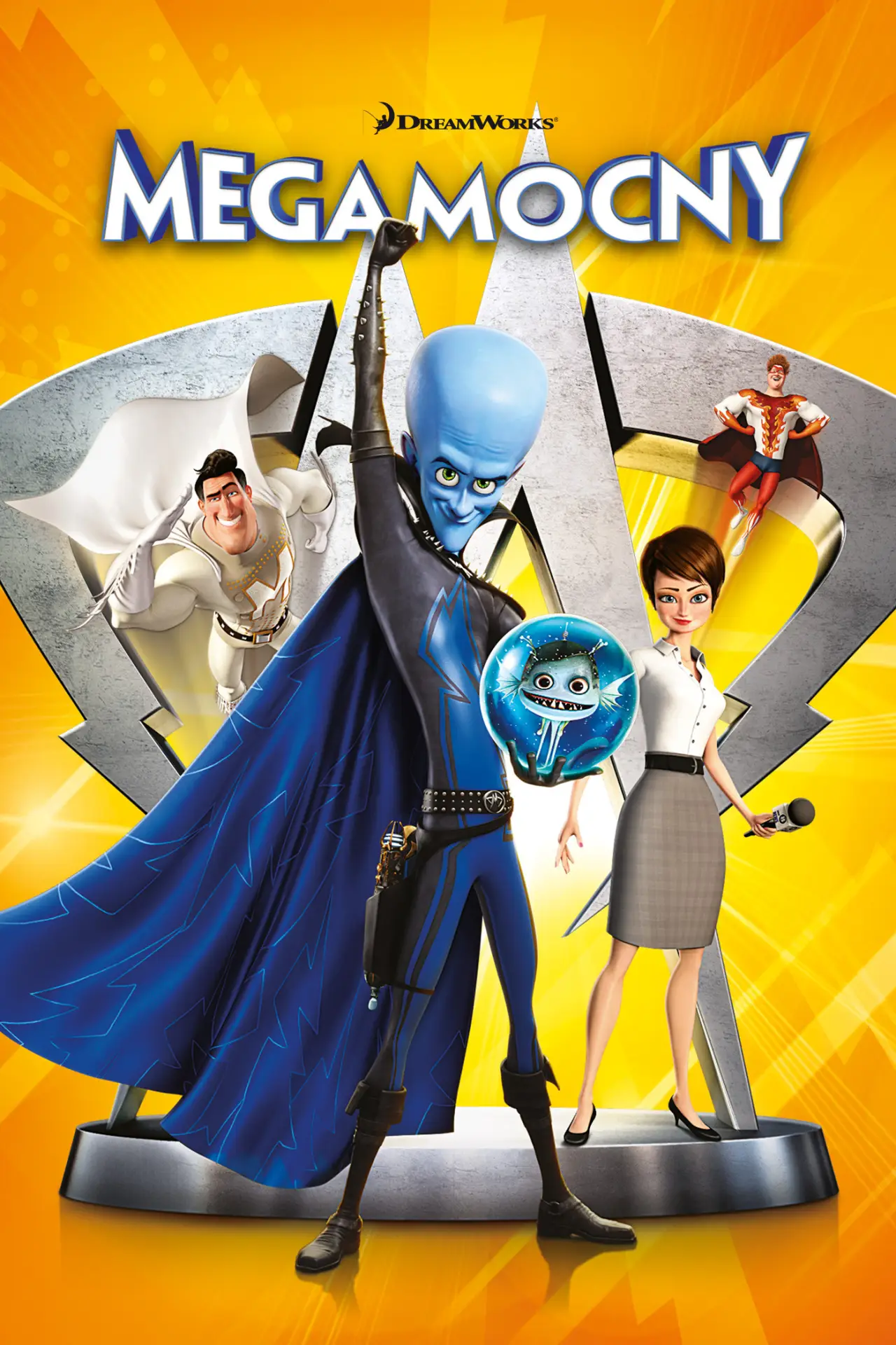 Plakat filmowy "Megamocny"