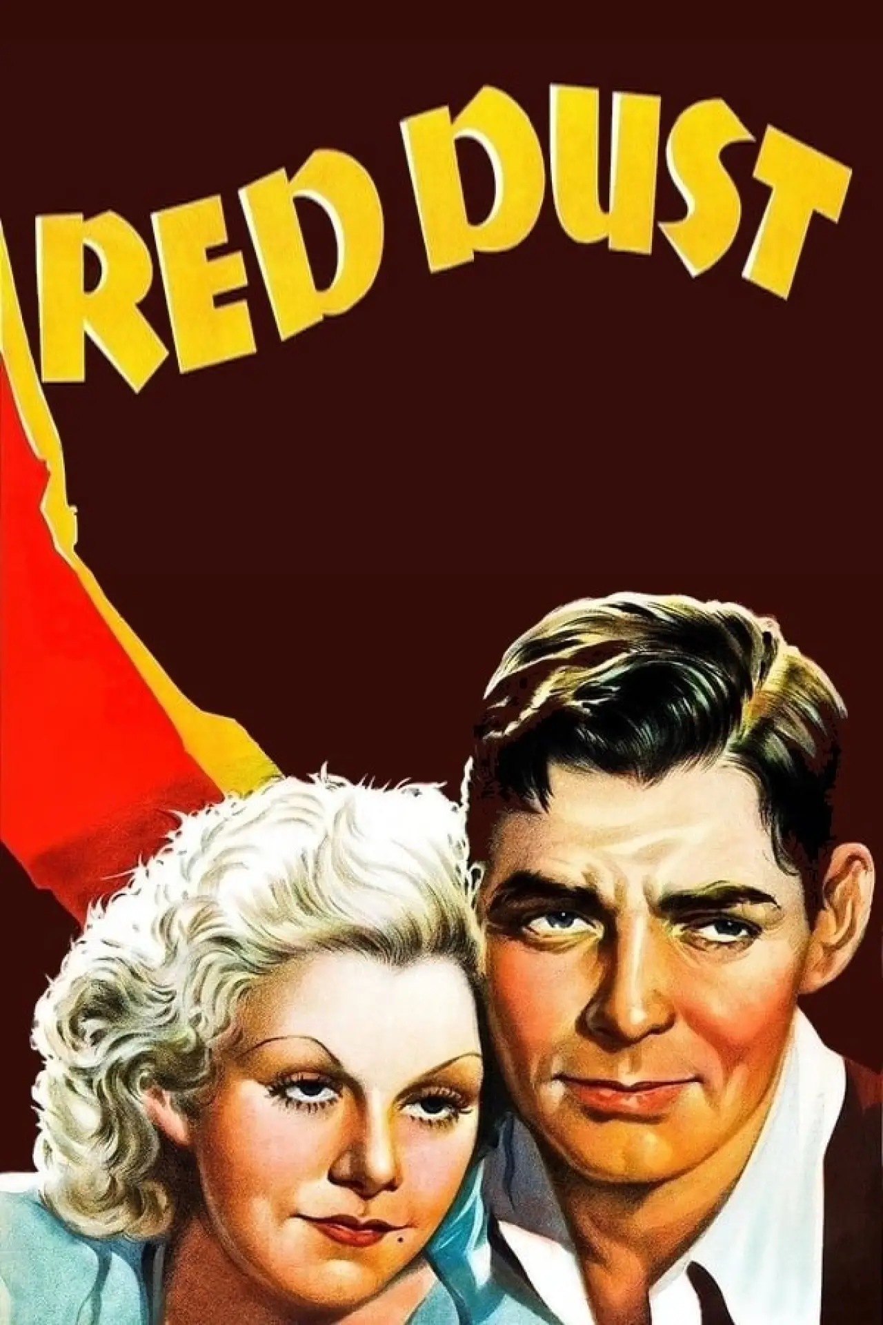 Plakat filmowy "Red Dust"