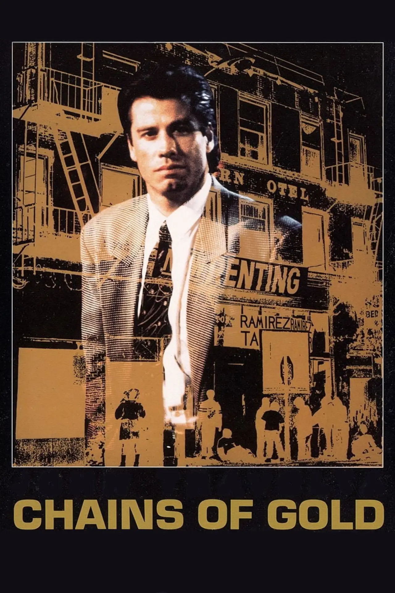 Plakat filmowy "Łańcuchy złota"