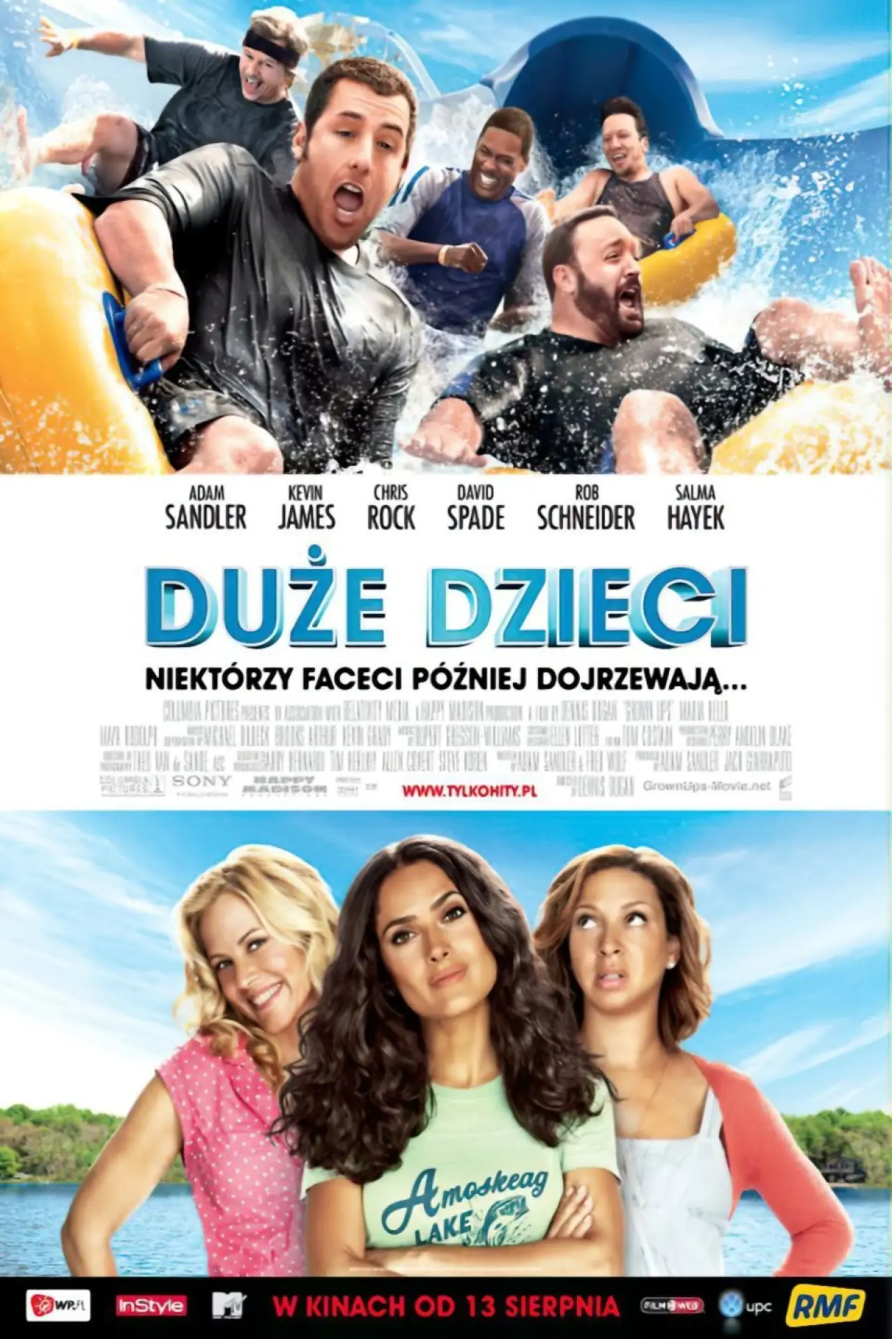 Plakat filmowy "Duże dzieci"