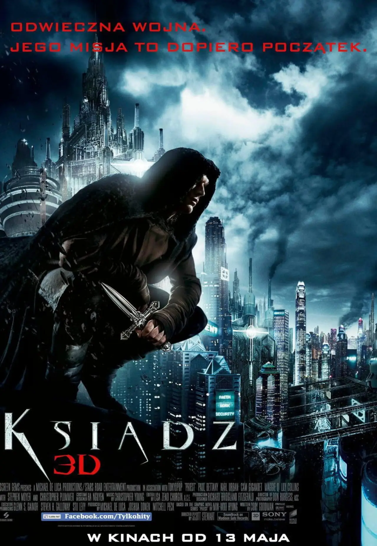 Plakat filmowy "Ksiądz"