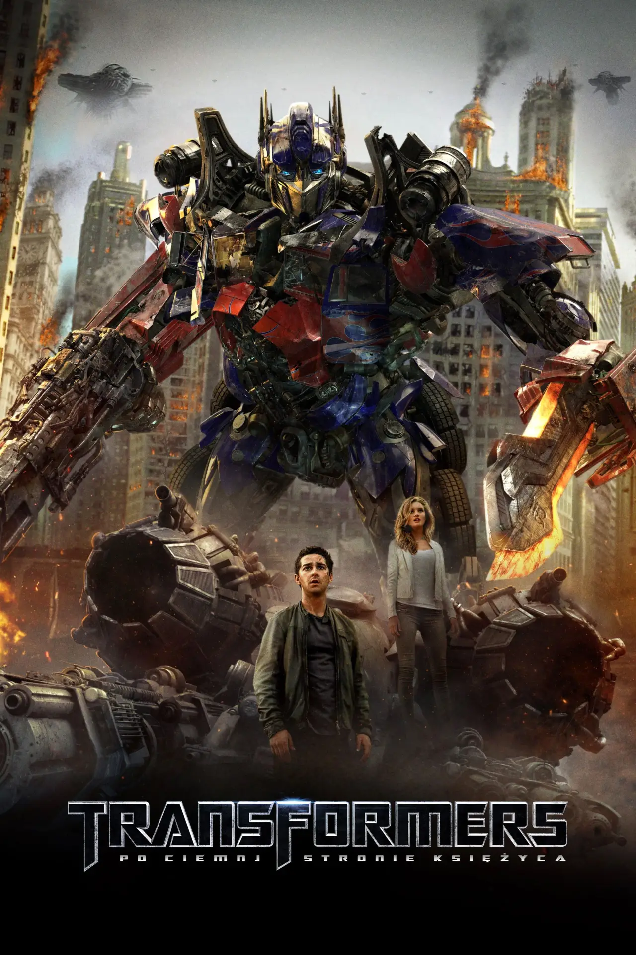 Plakat filmowy "Transformers: Po ciemnej stronie Księżyca"