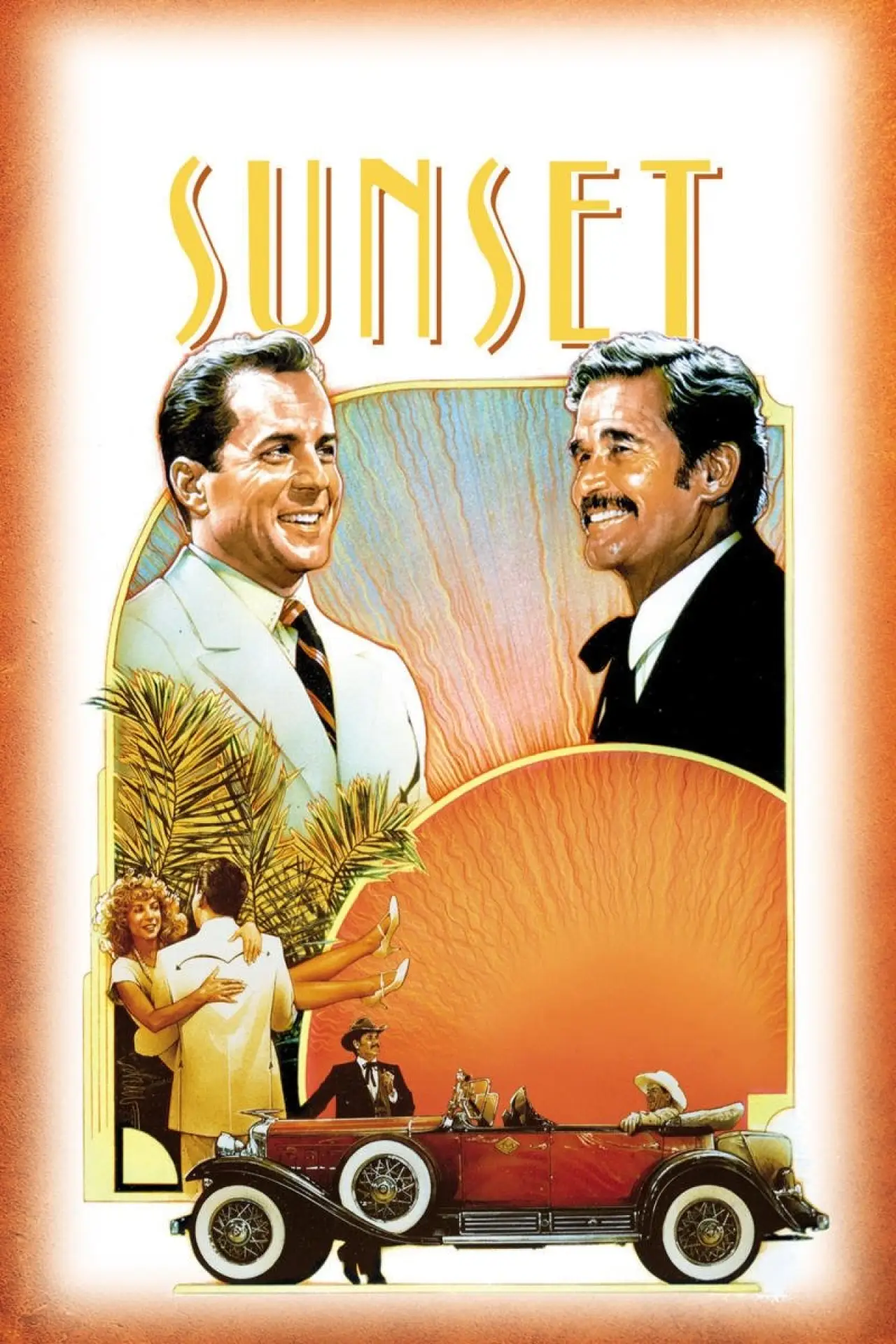 Plakat filmowy "Zachód słońca"