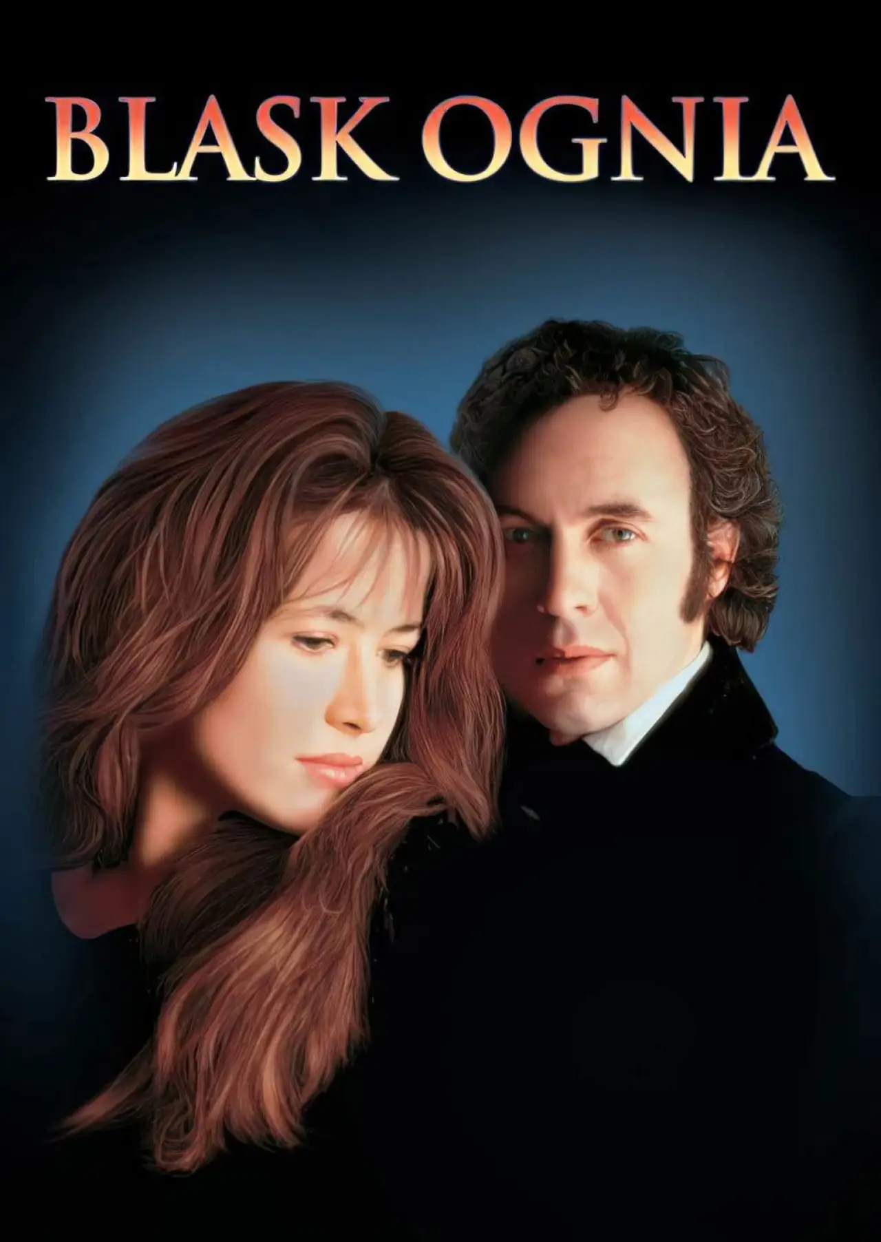Plakat filmowy "Blask Ognia"