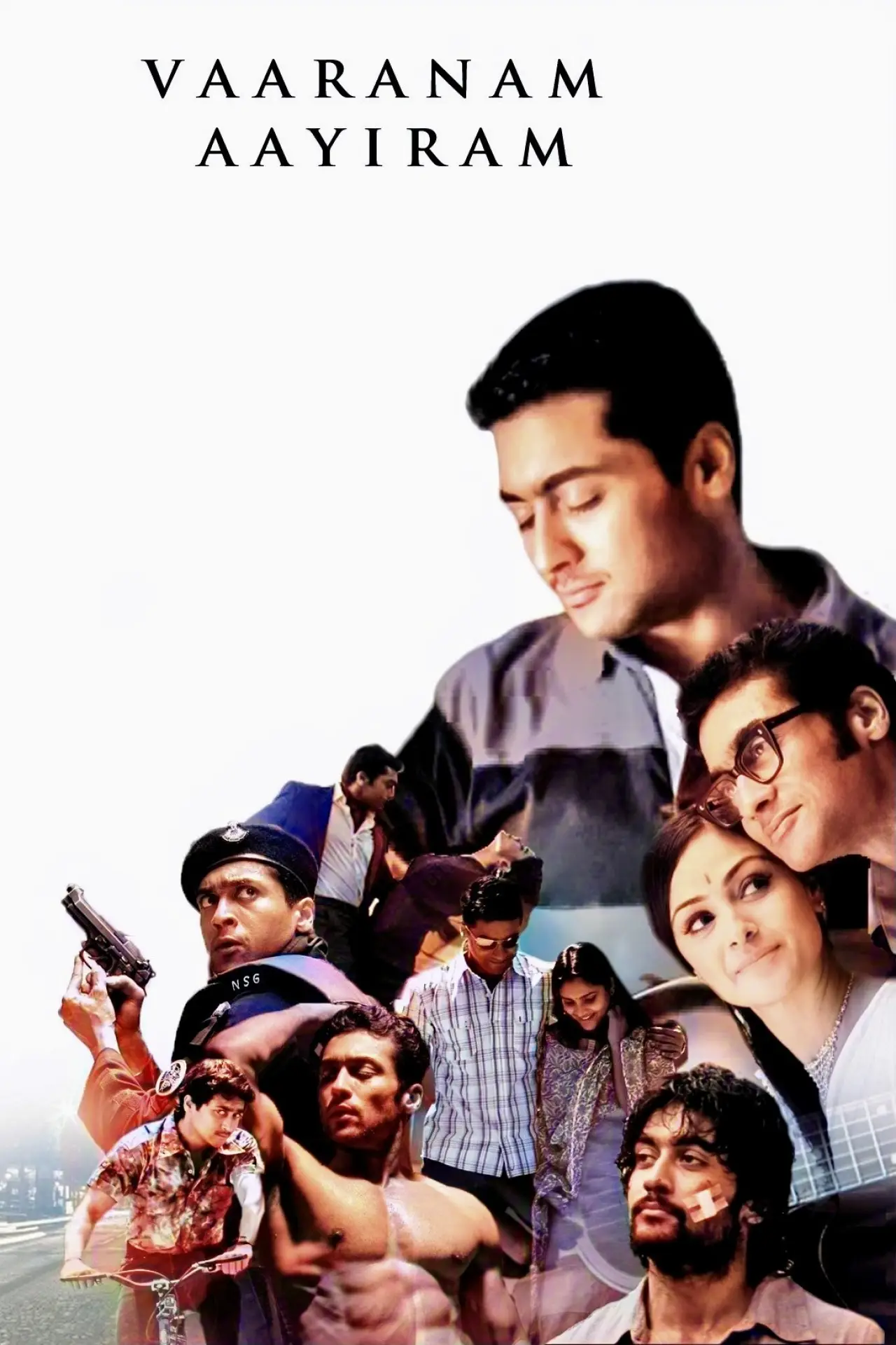 Plakat filmowy "வாரணம் ஆயிரம்"