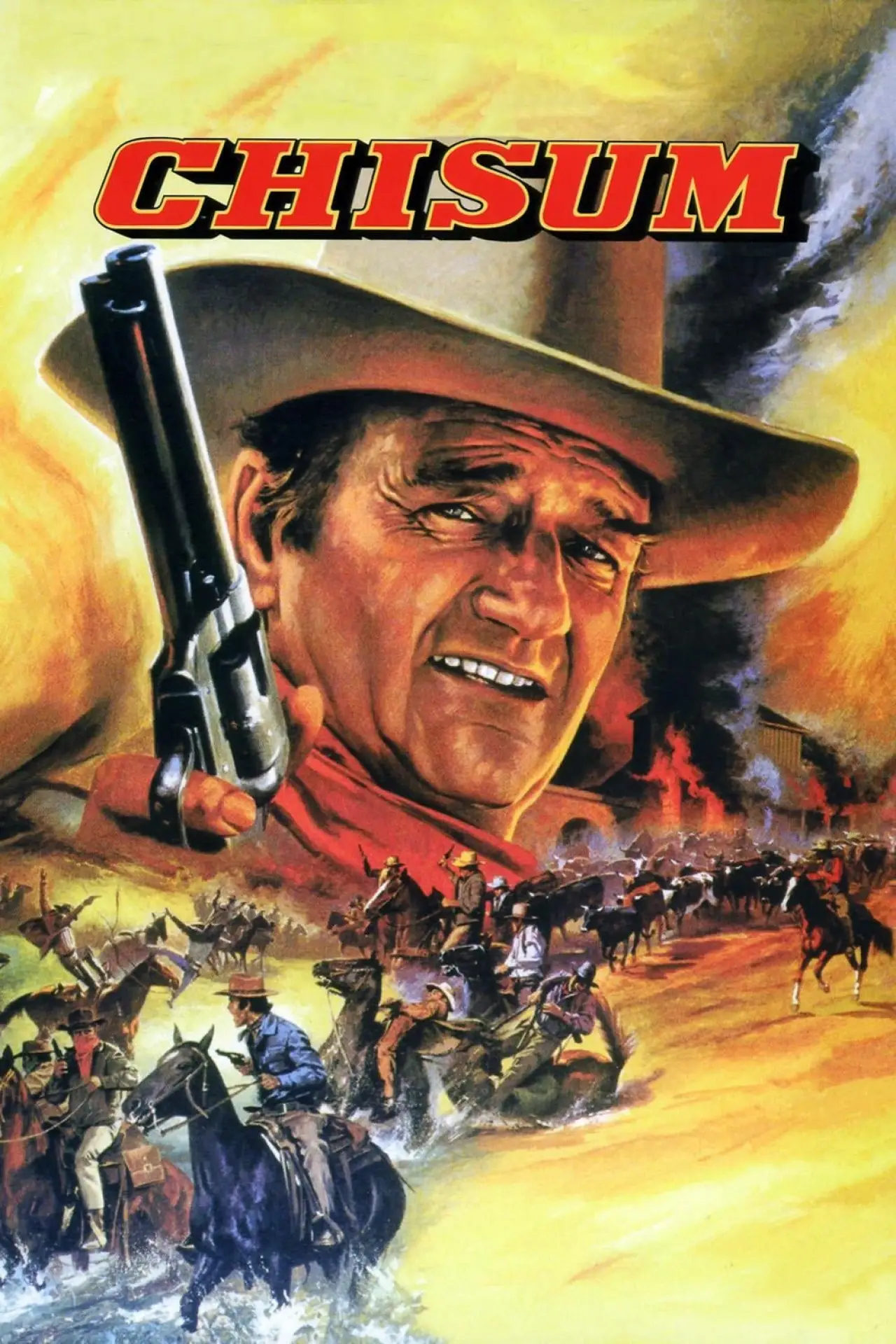 Plakat filmowy "Chisum"