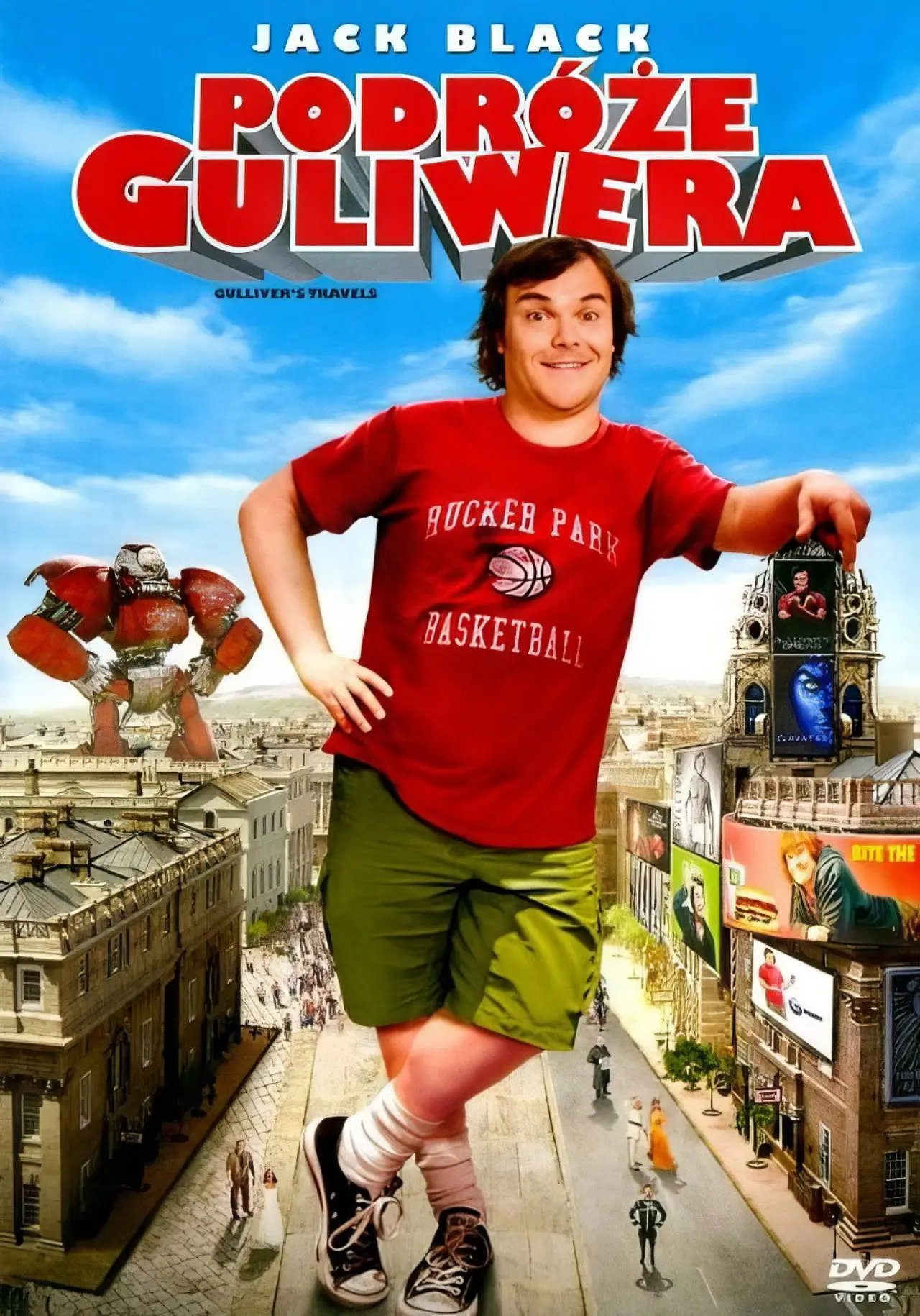 Plakat filmowy "Podróże Guliwera"