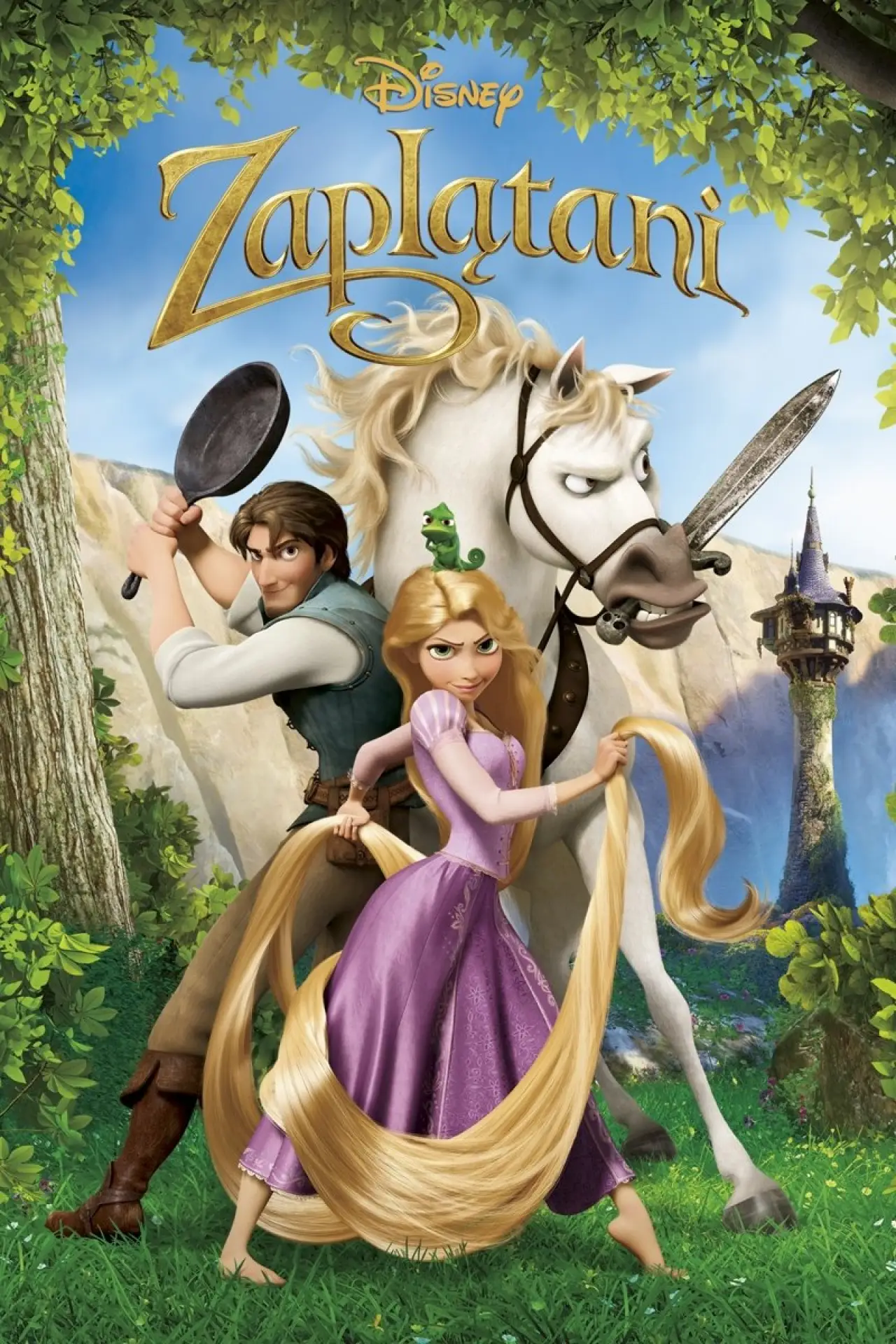 Plakat filmowy "Zaplątani"