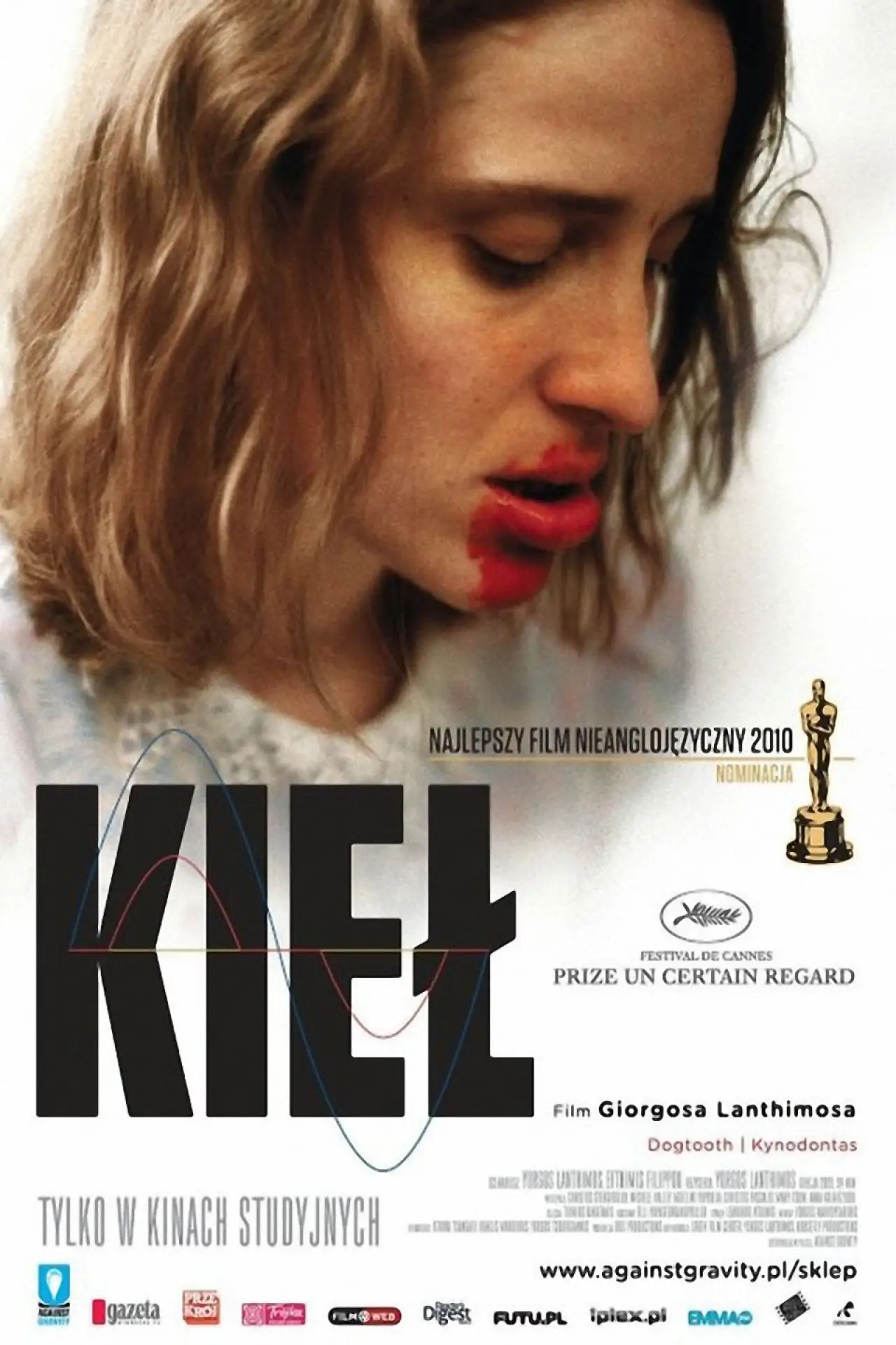 Plakat filmowy "Kieł"