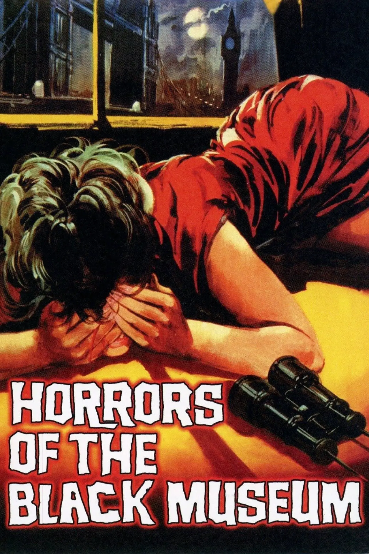 Plakat filmowy "Horrors of the Black Museum"