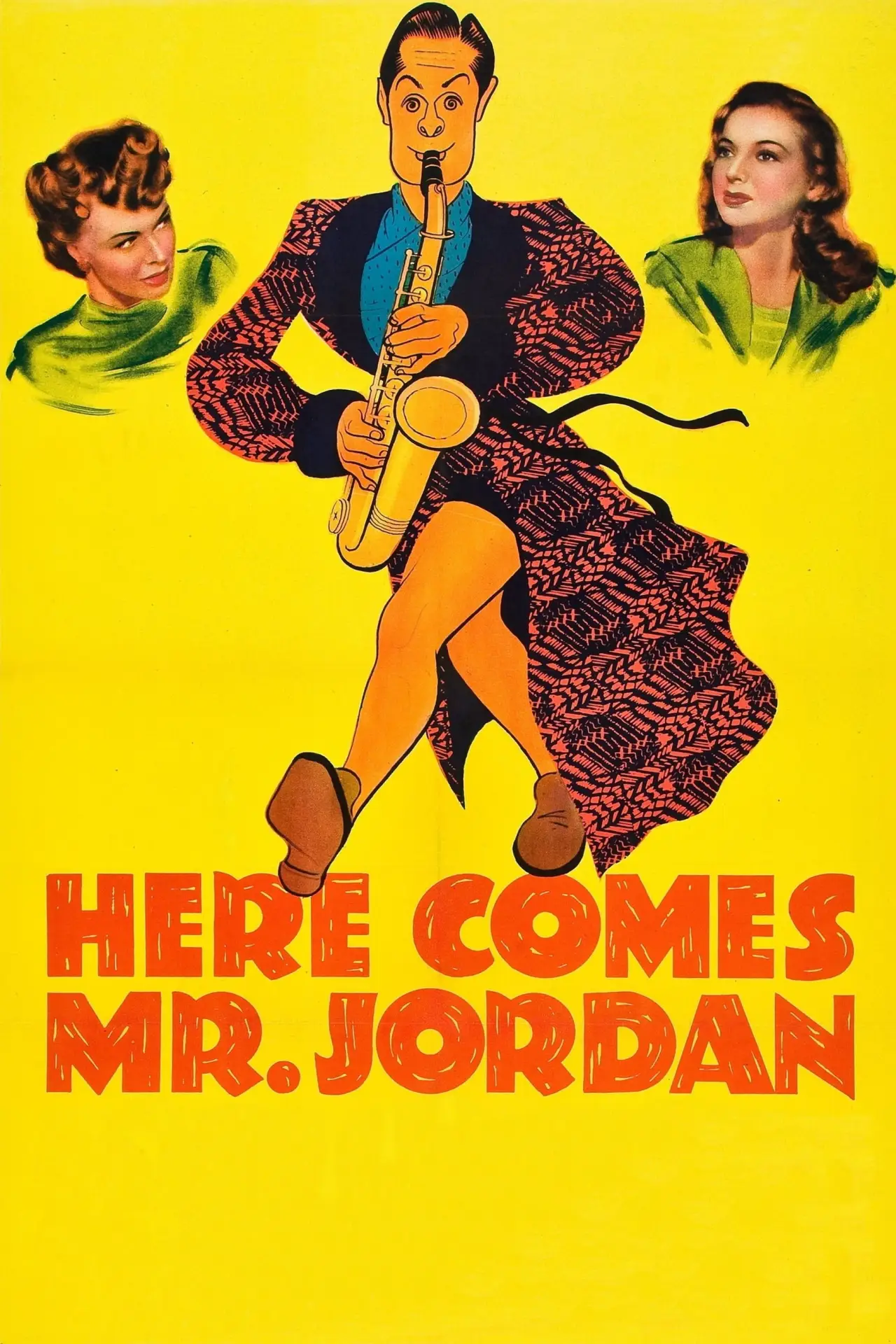 Plakat filmowy "Here Comes Mr. Jordan"