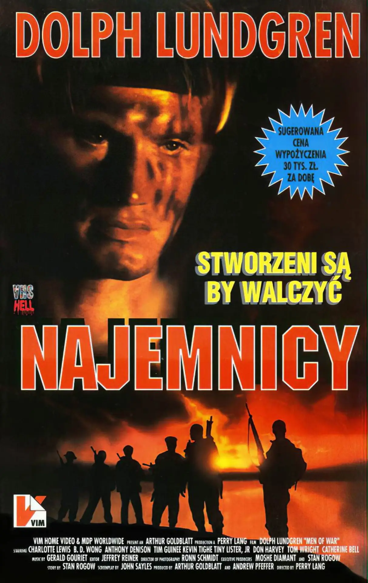 Plakat filmowy "Najemnicy"
