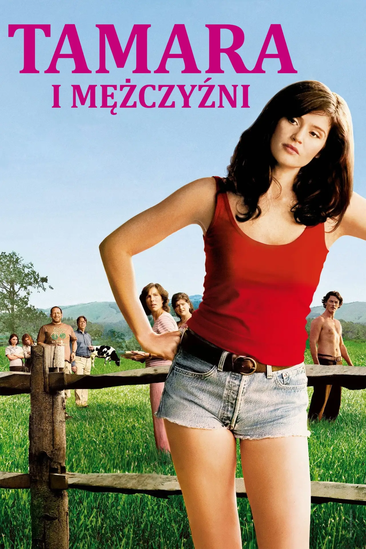 Plakat filmowy "Tamara i mężczyźni"