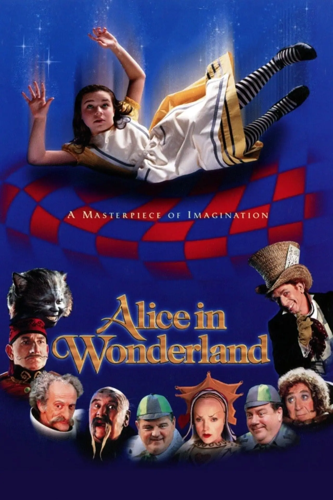 Plakat filmowy "Alicja w Krainie Czarów"