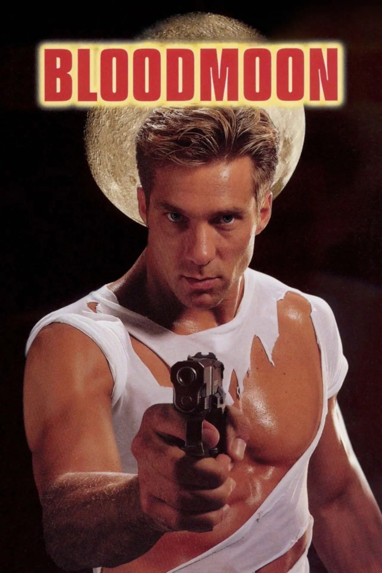 Plakat filmowy "Gdy Księżyc ma Barwę Krwi"