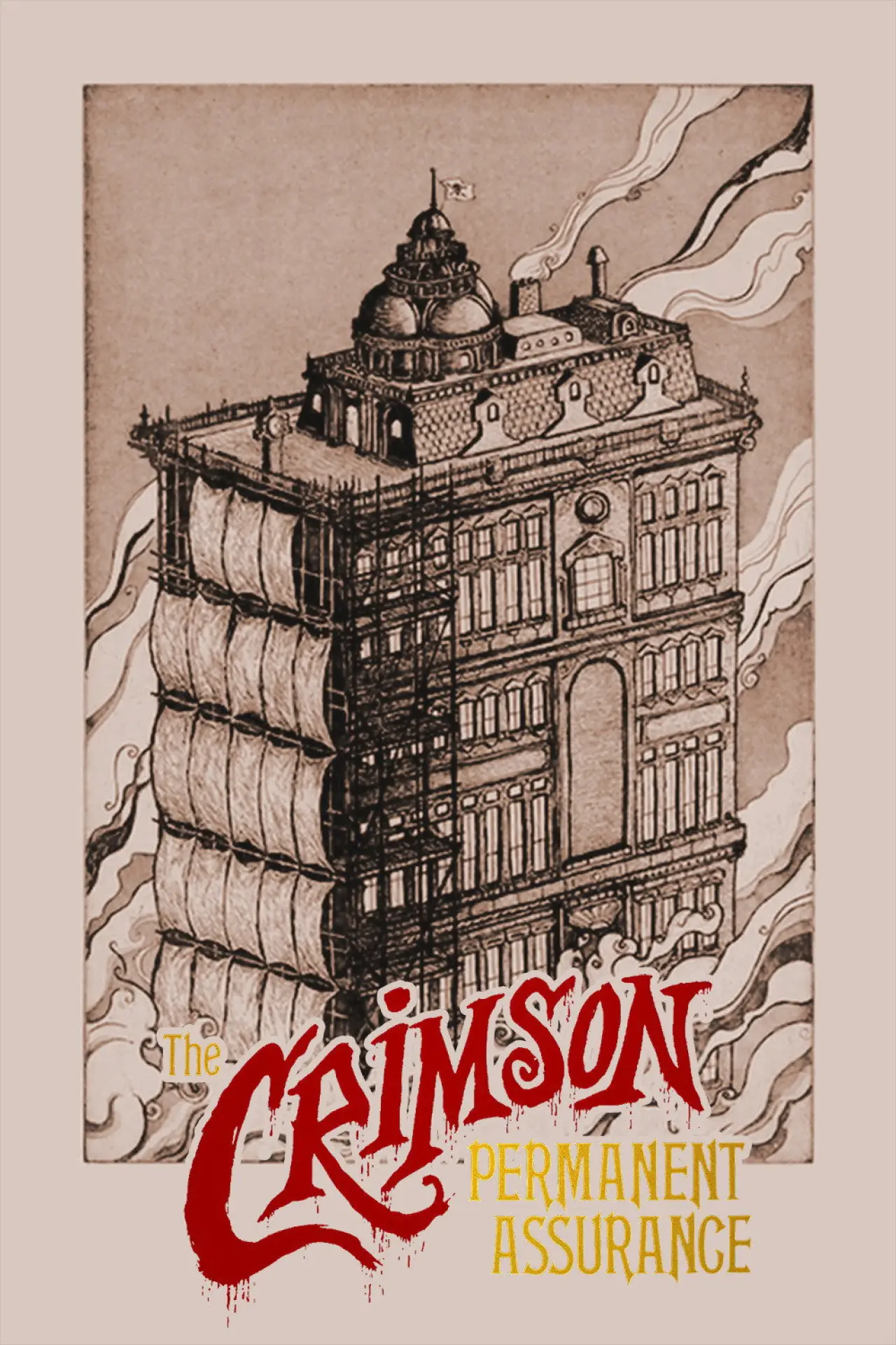 Plakat filmowy "The Crimson Permanent Assurance"