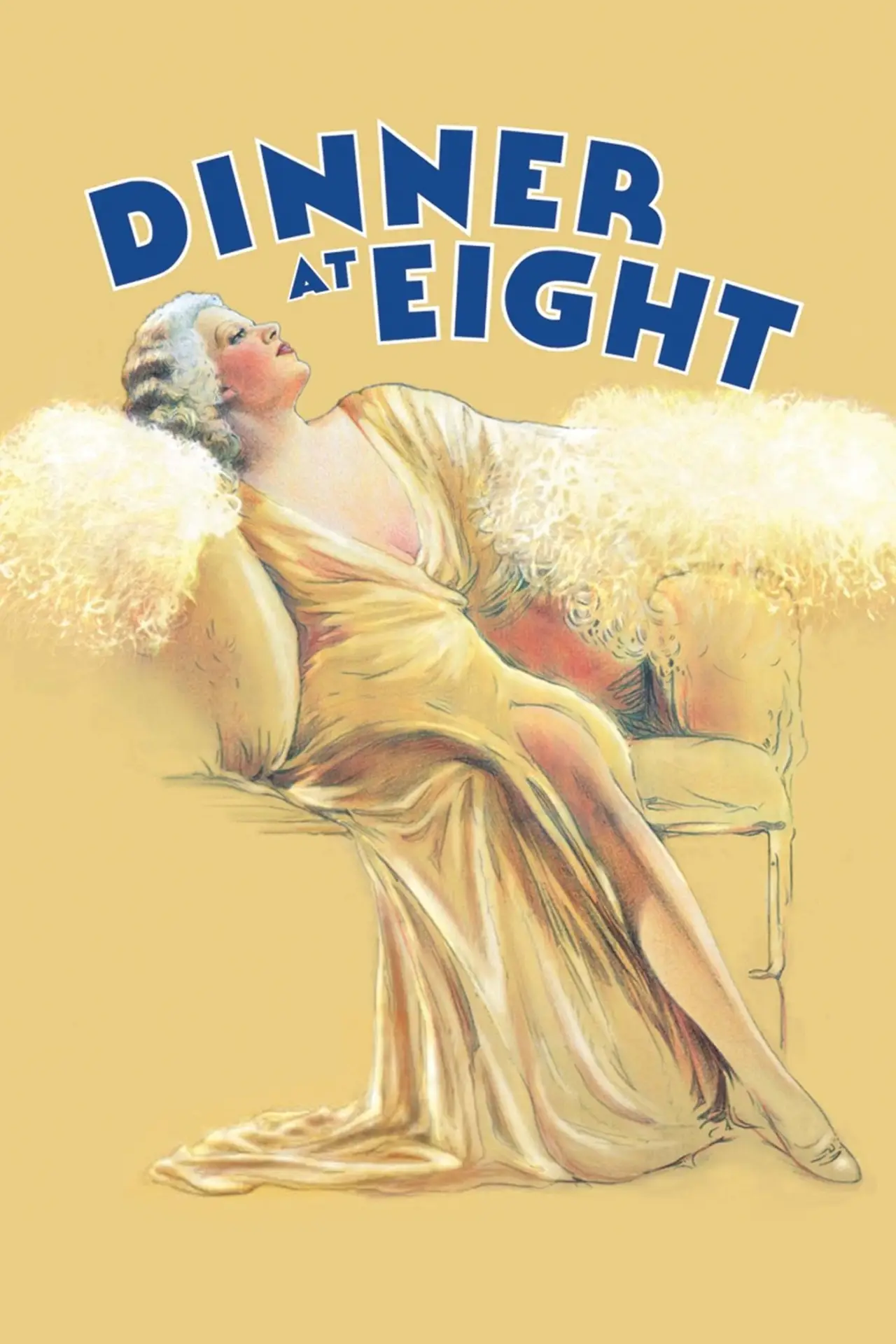 Plakat filmowy "Dinner at Eight"