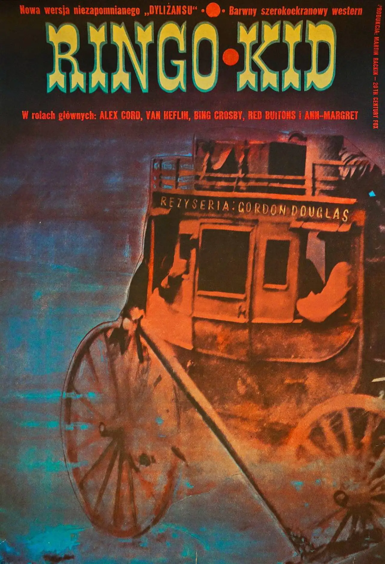 Plakat filmowy "Ringo Kid"