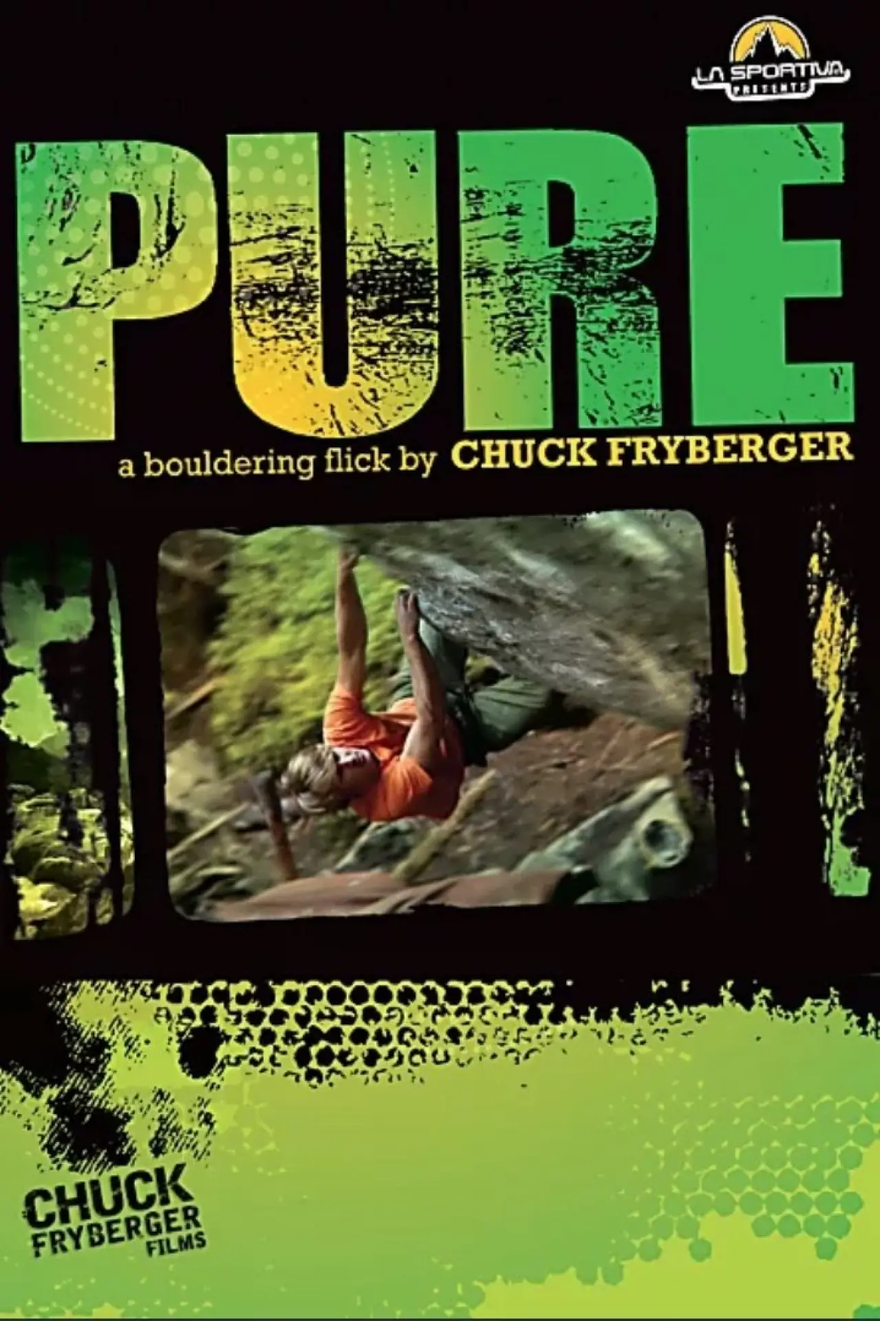 Plakat filmowy "Pure - A Bouldering Flick"