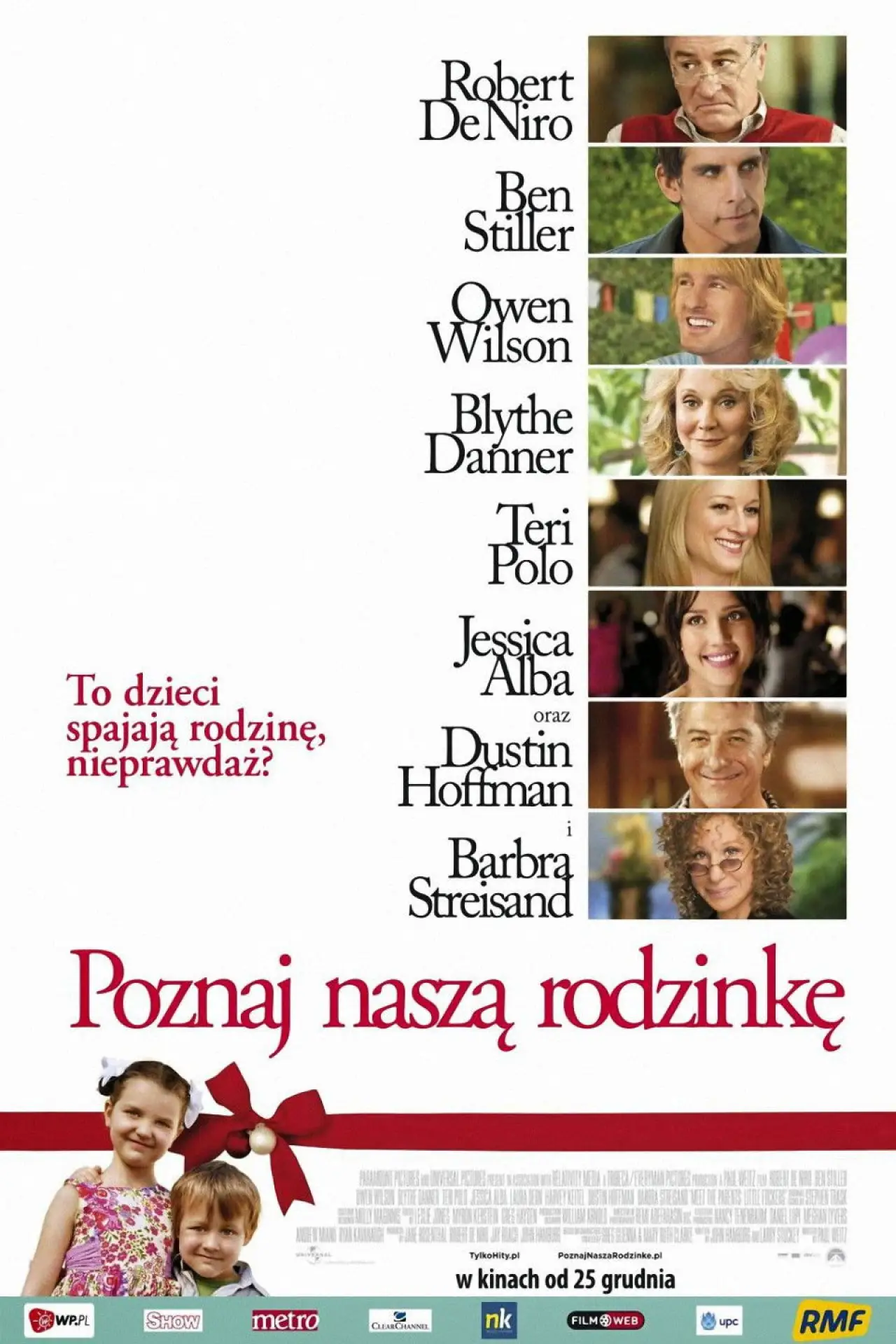 Plakat filmowy "Poznaj naszą rodzinkę"