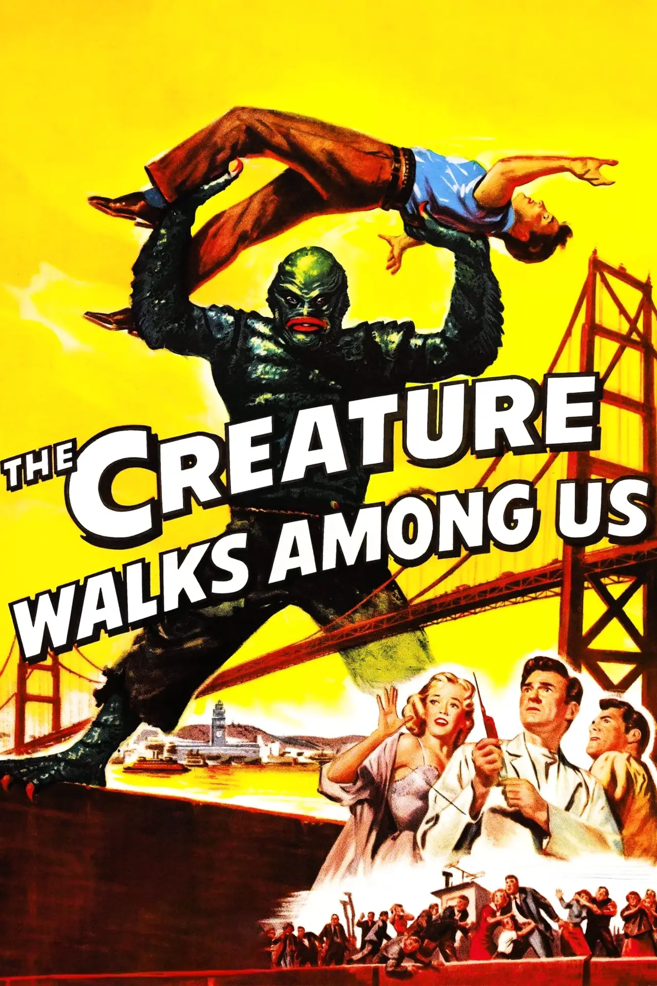 Plakat filmowy "Kreatury są wśród nas"