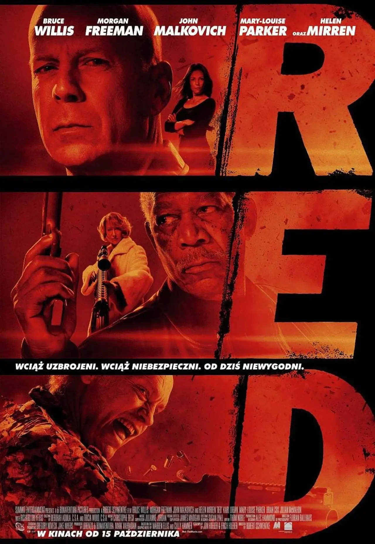 Plakat filmowy "RED"