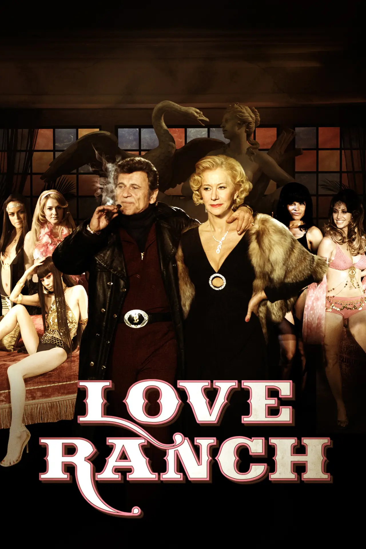 Plakat filmowy "Ranczo miłości"