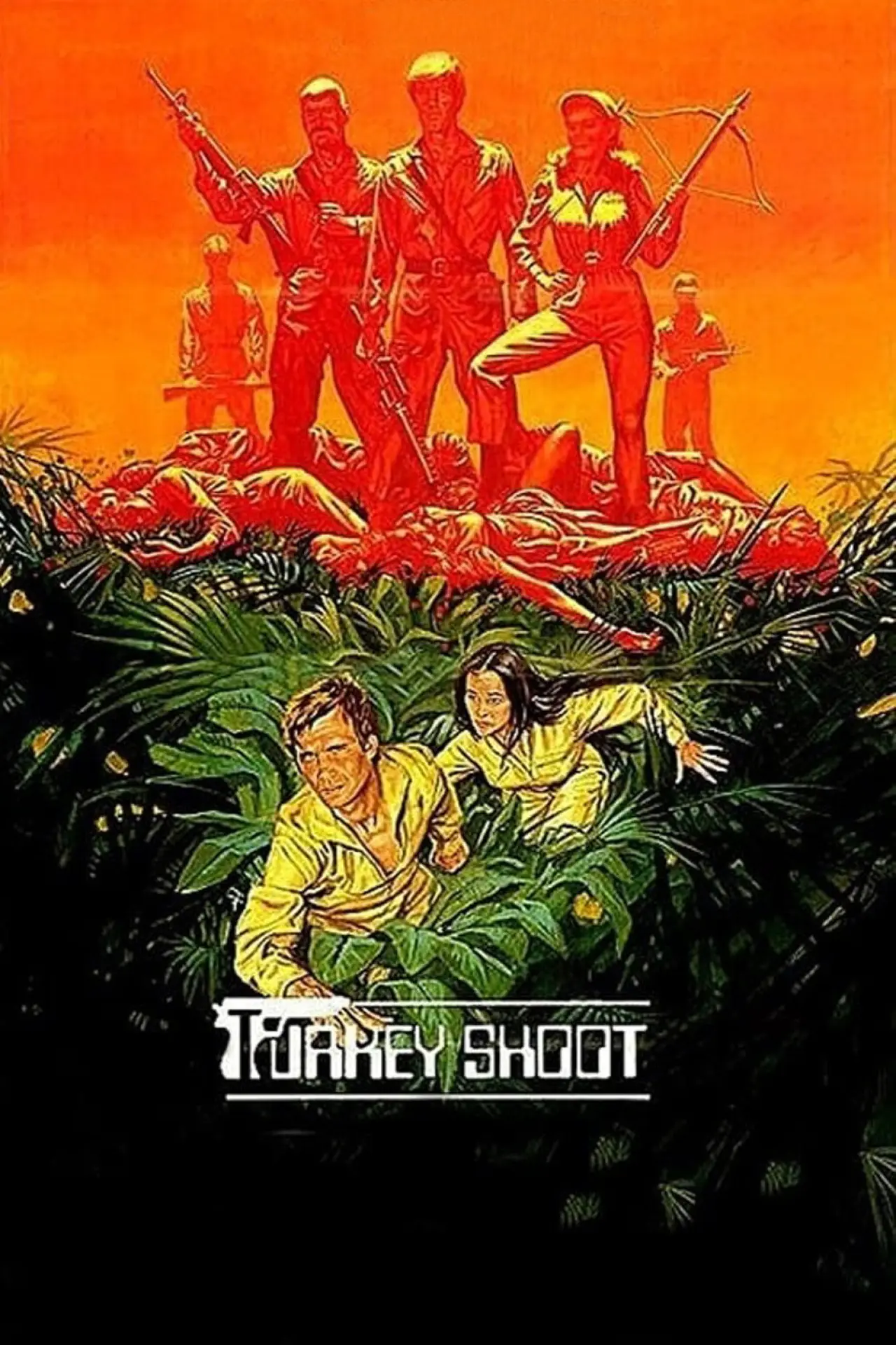 Plakat filmowy "Polowanie na indyka"