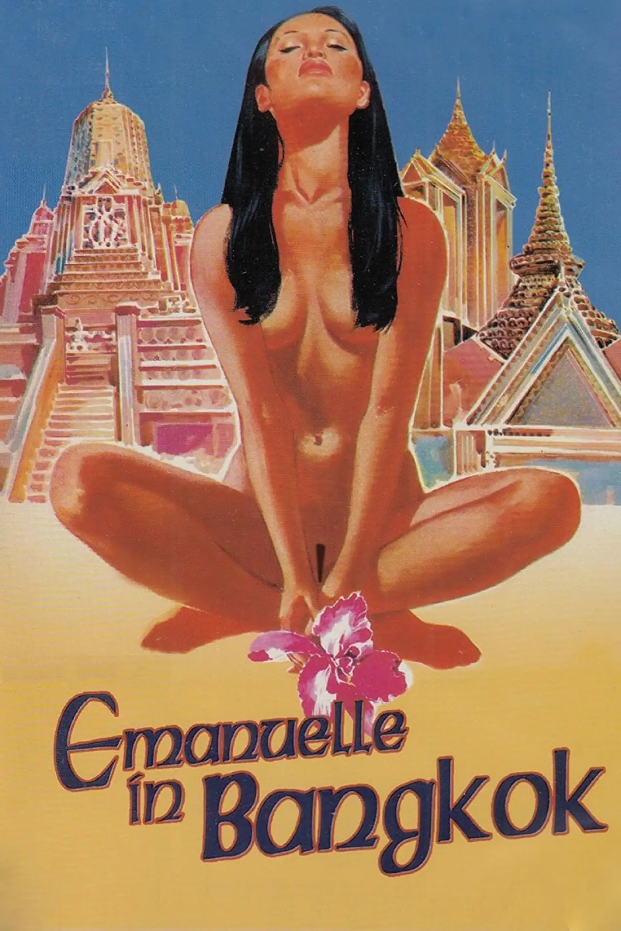 Plakat filmowy "Emanuelle na wschodzie"