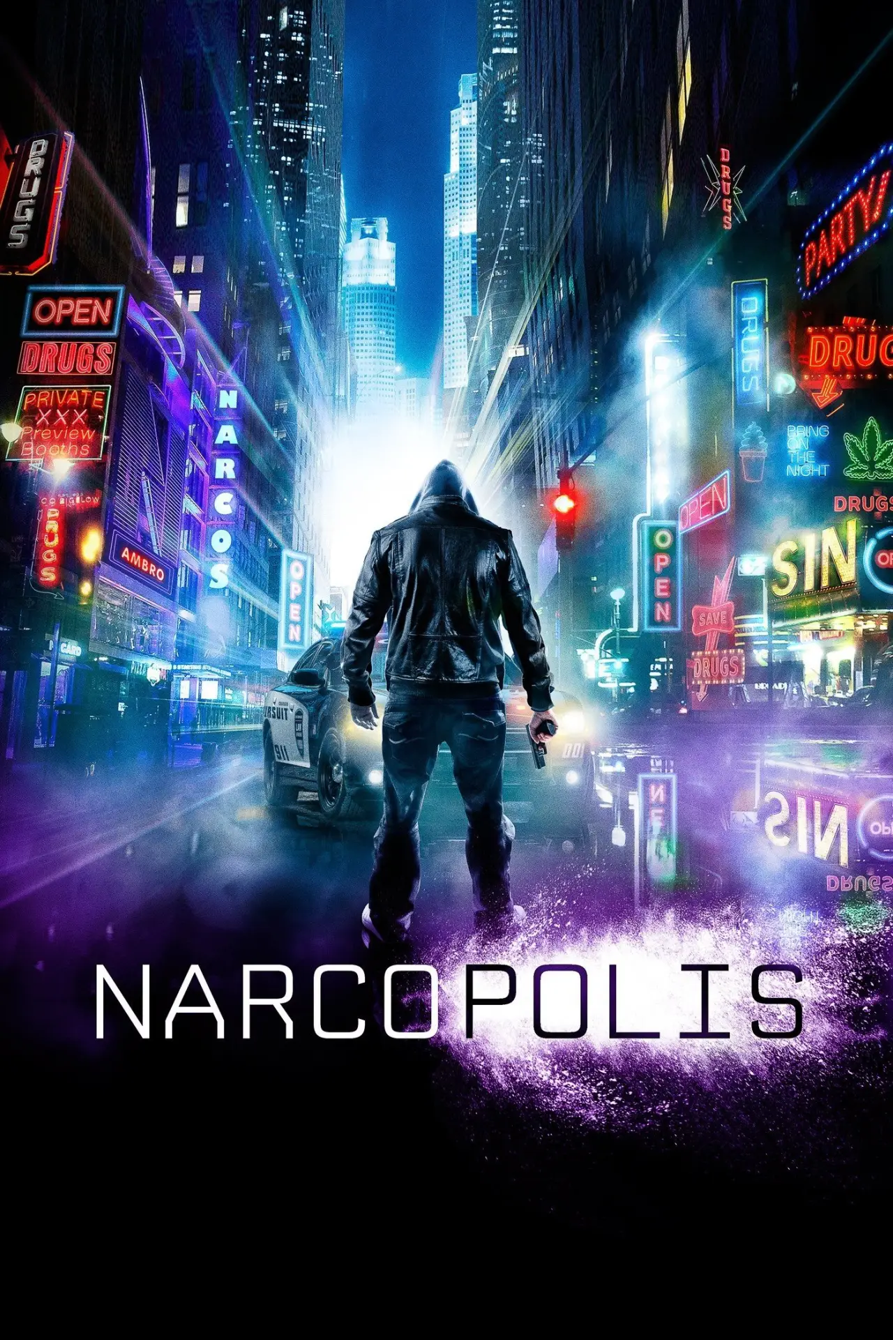 Plakat filmowy "Narkopolis"