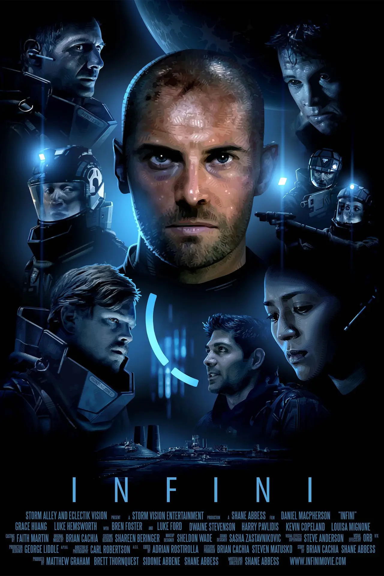 Plakat filmowy "Infini"