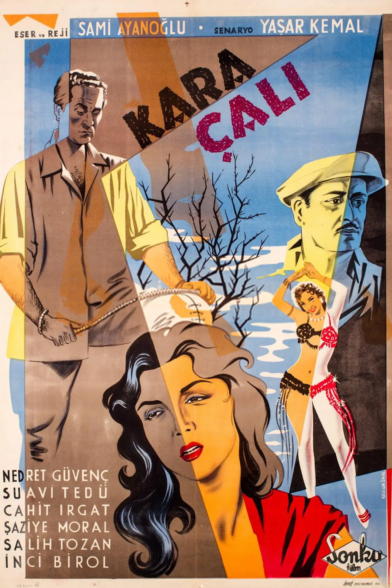 Plakat filmowy "Kara Çalı"