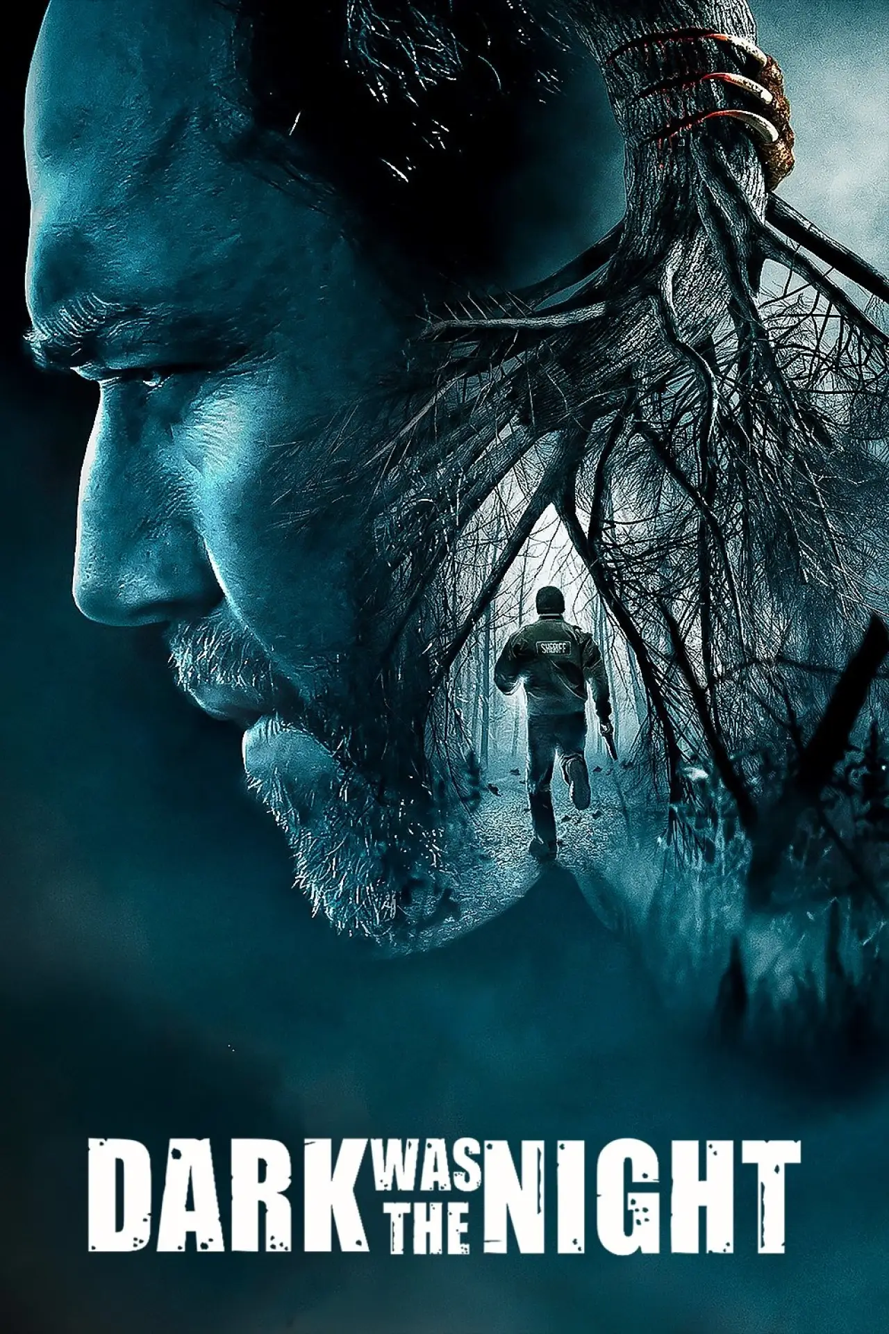 Plakat filmowy "W ciemną noc"