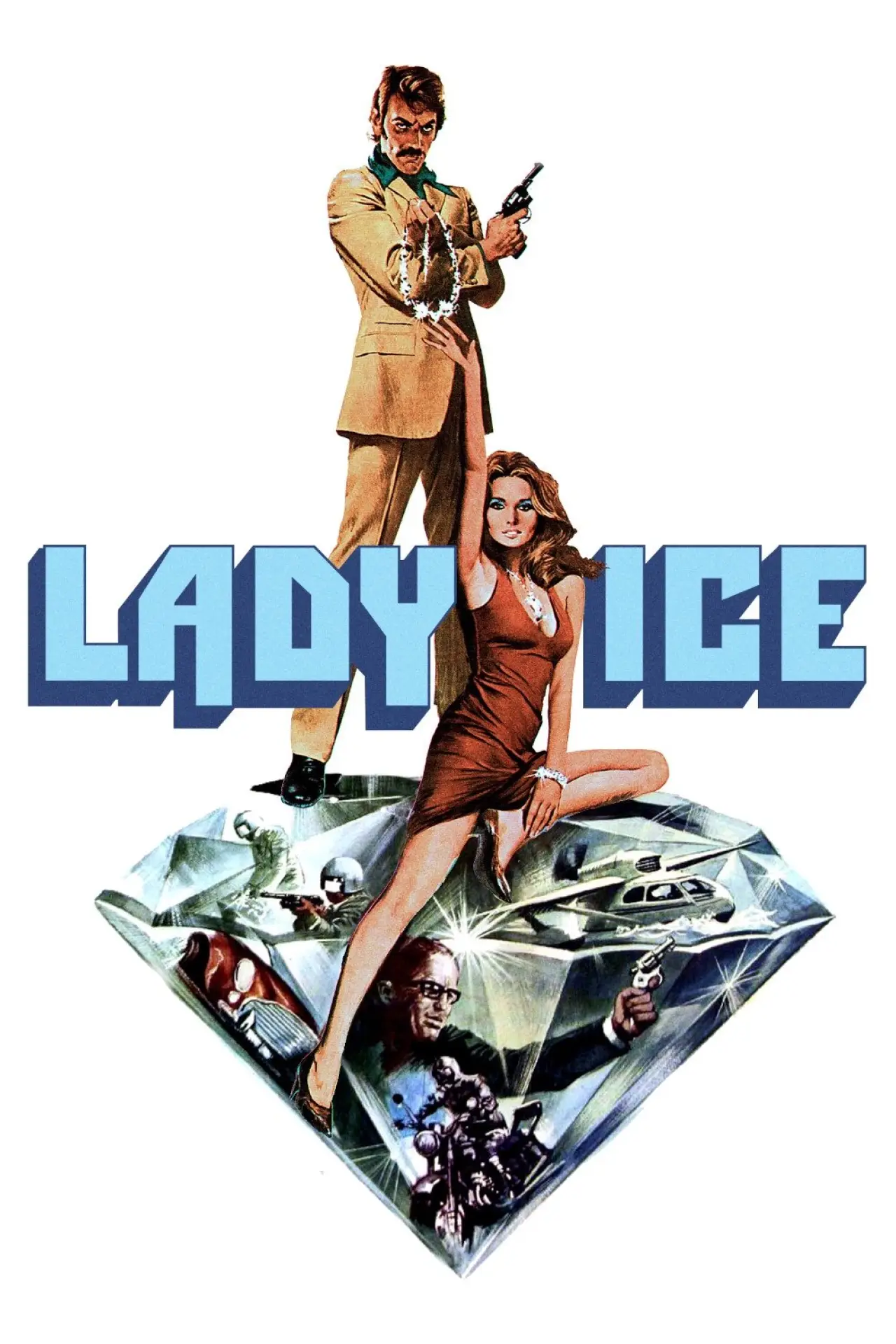 Plakat filmowy "Lady Ice"