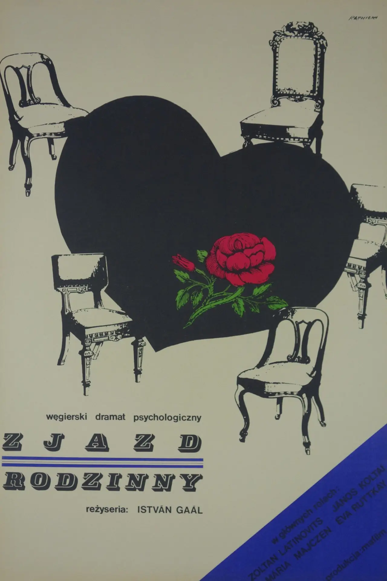 Plakat filmowy "Keresztelő"