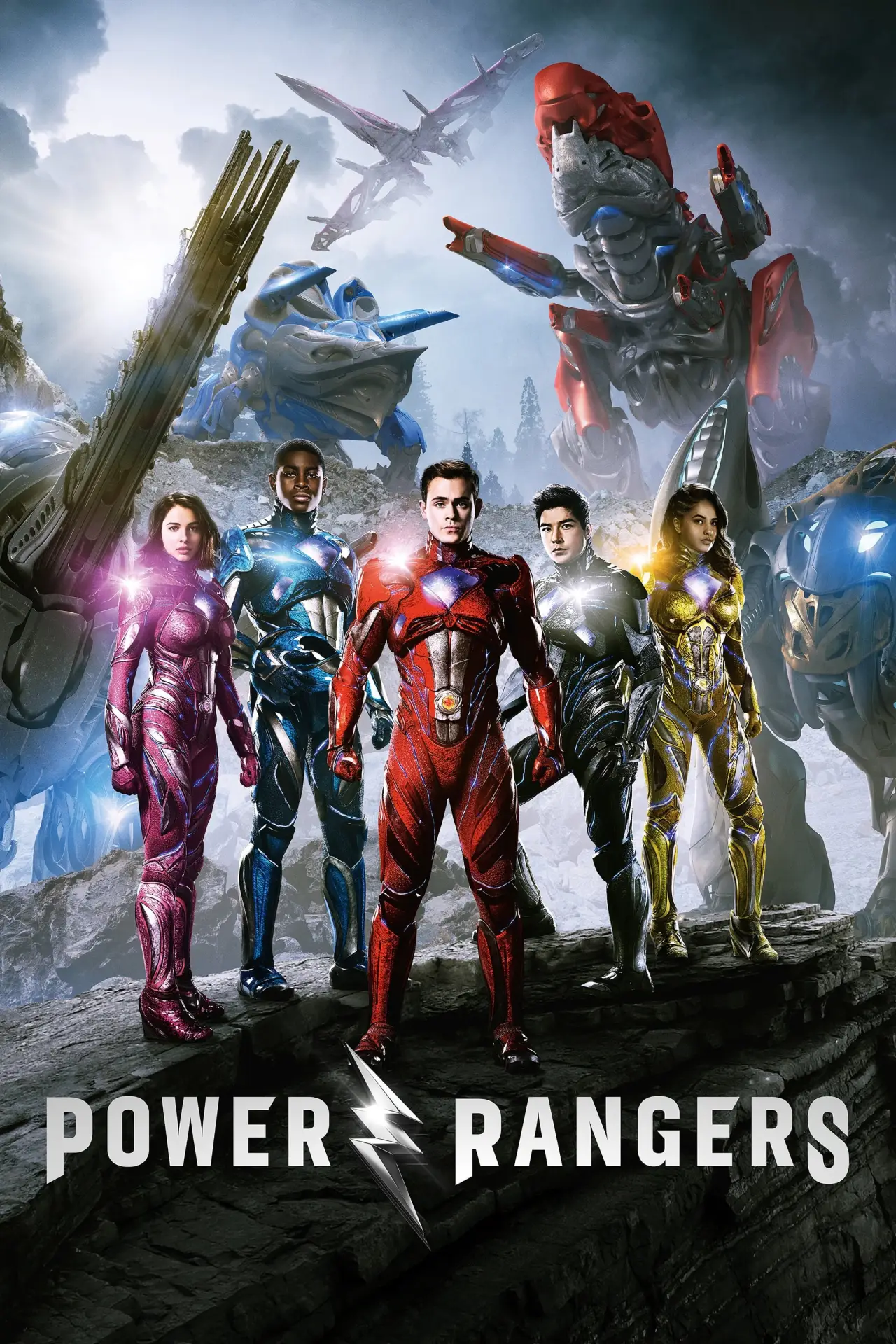 Plakat filmowy "Power Rangers"