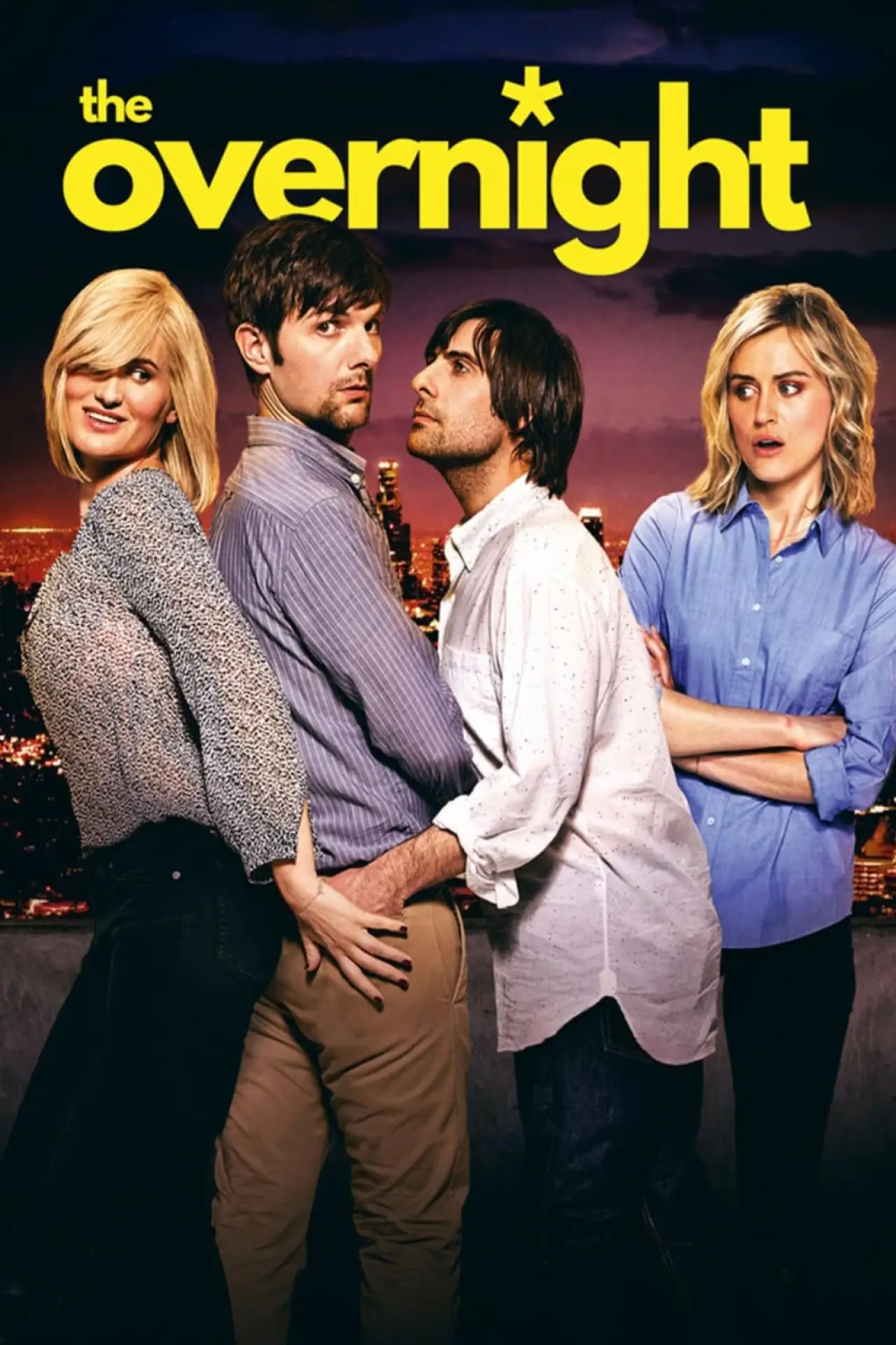 Plakat filmowy "Szalona noc"