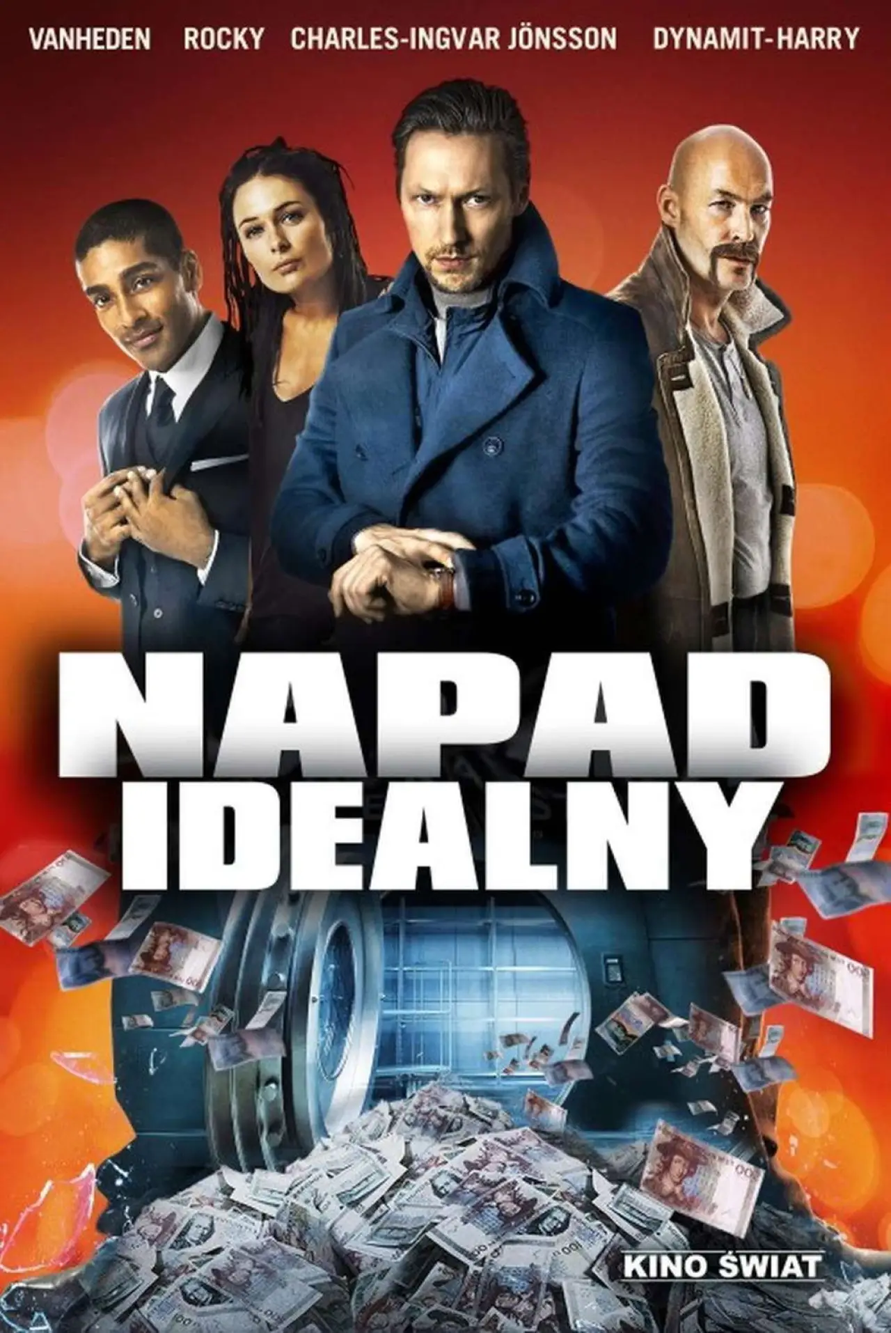Plakat filmowy "Napad idealny"