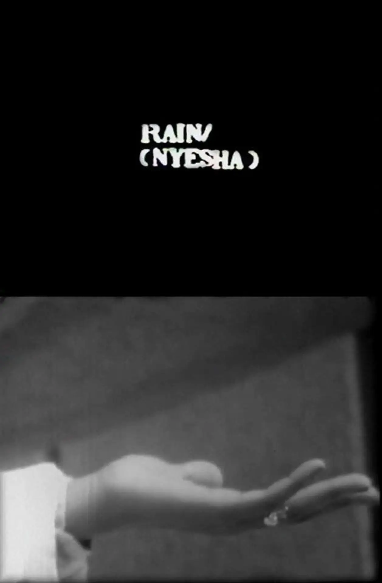Plakat filmowy "Rain (Nyesha)"