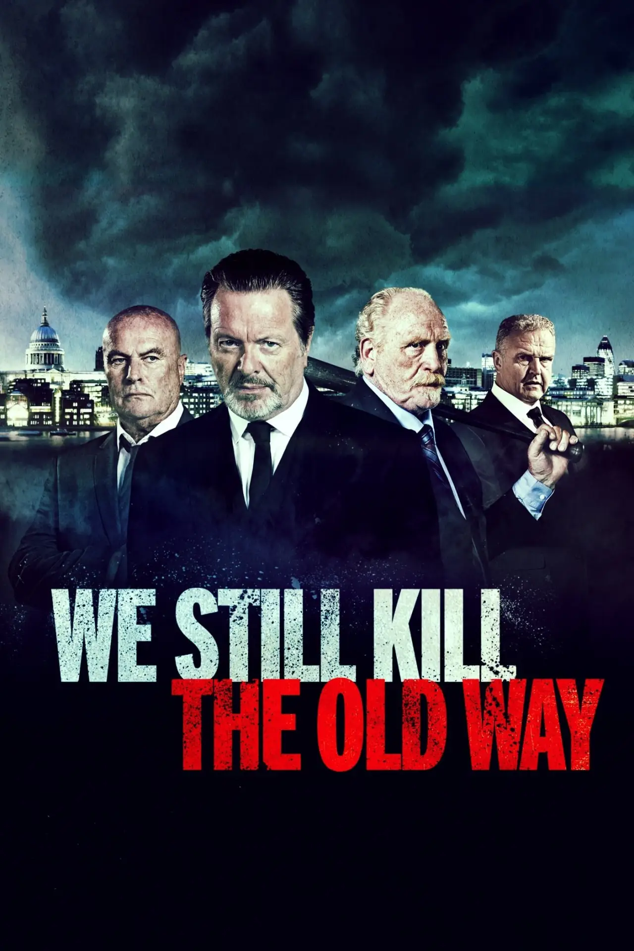 Plakat filmowy "Stara szkoła zabijania"