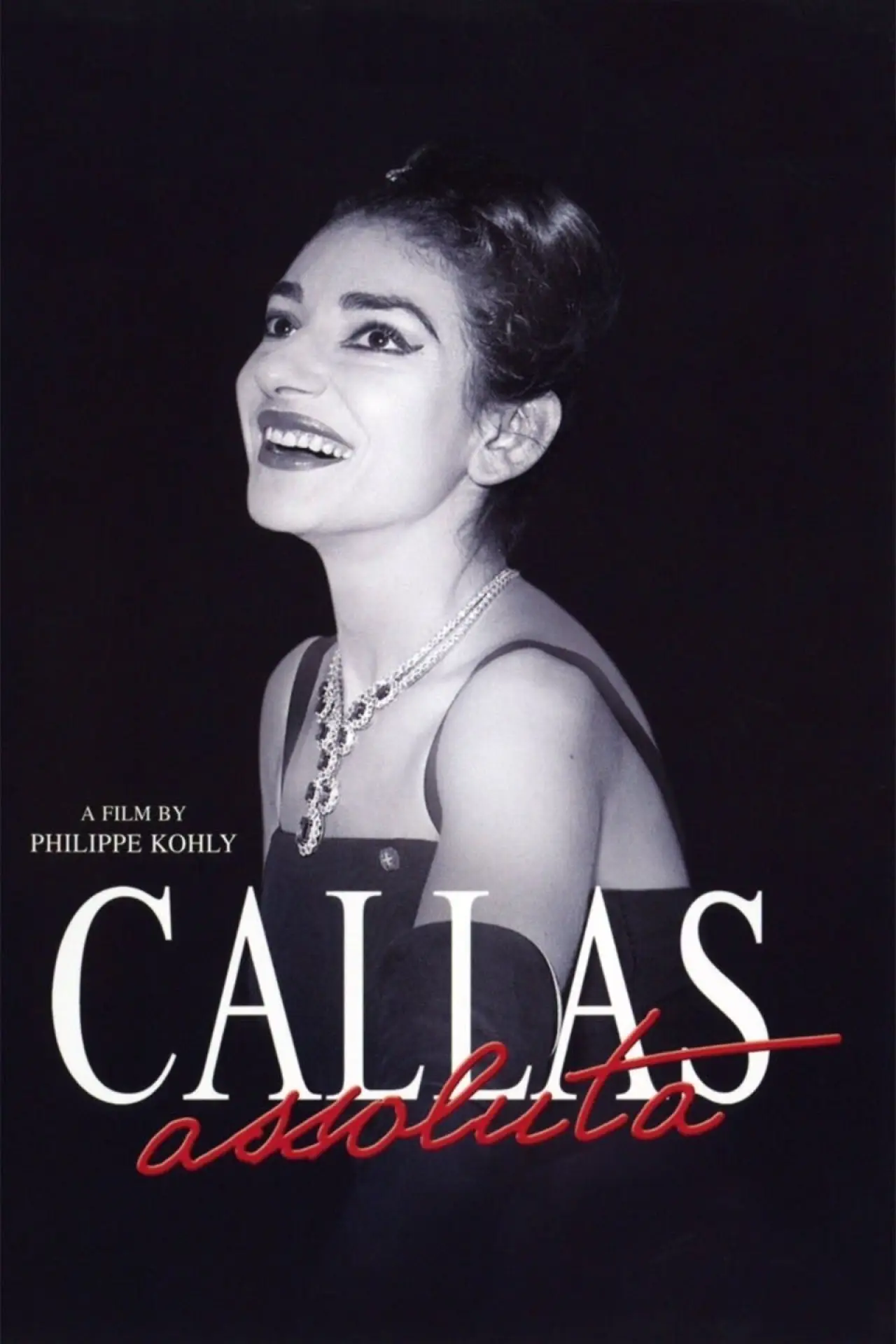 Plakat filmowy "Callas Assoluta"