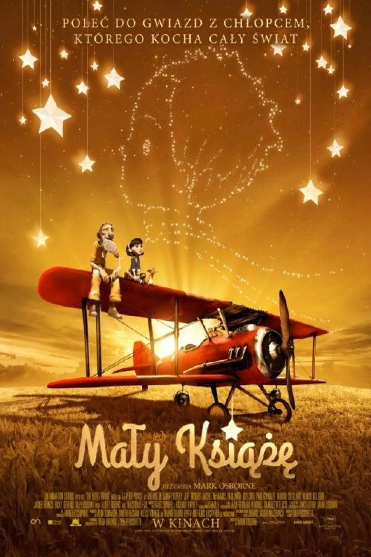 Plakat filmowy "Mały Książę"